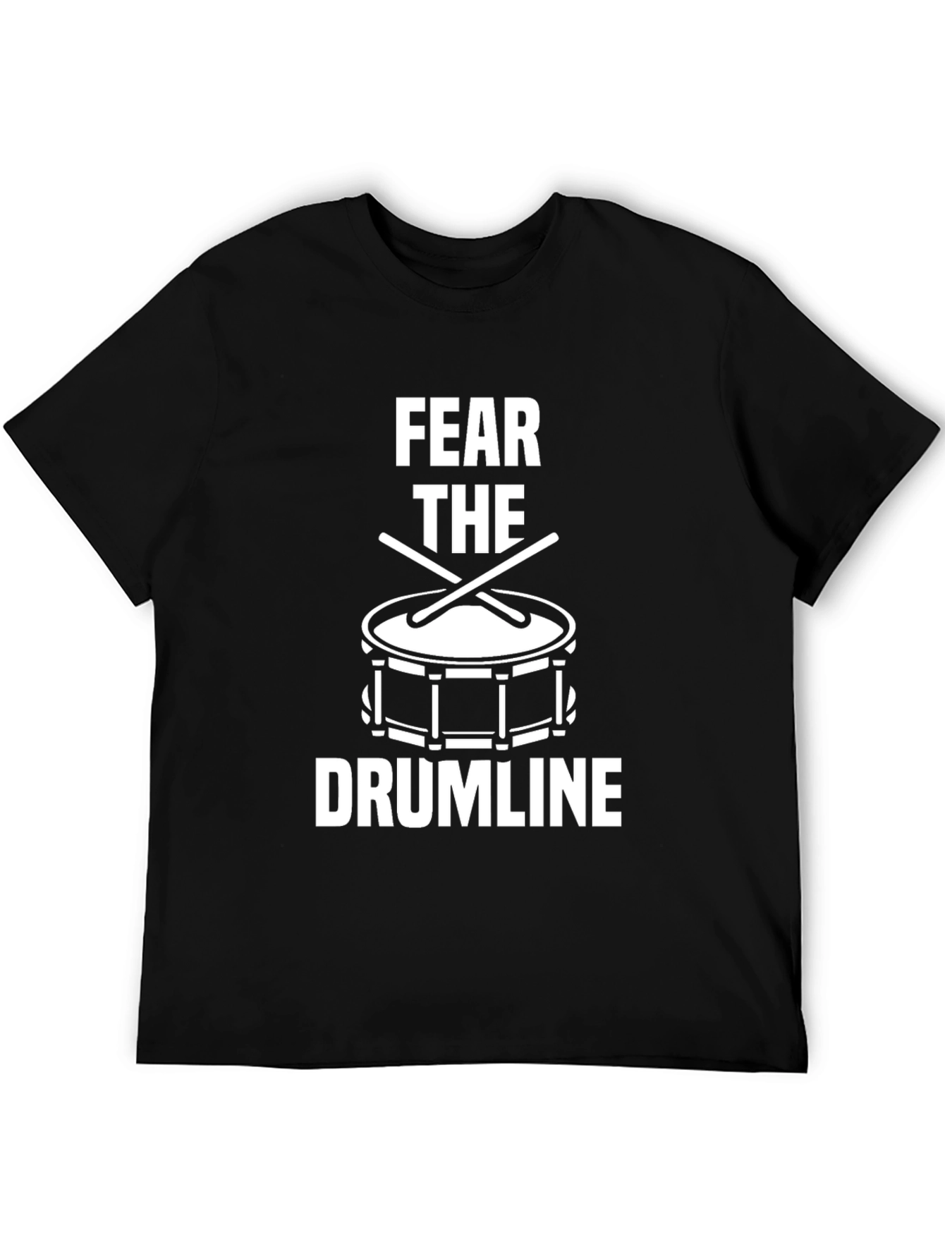 Fear the Drumline Black T-Shirt