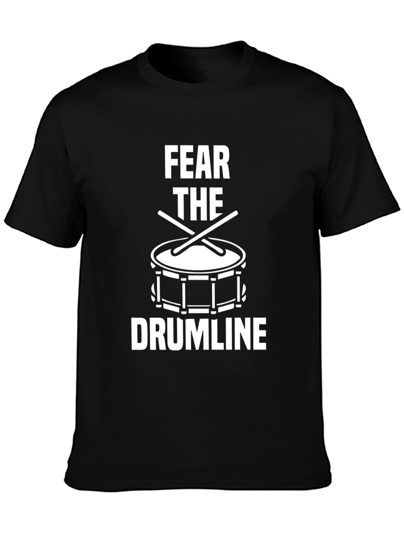 Fear the Drumline Black T-Shirt