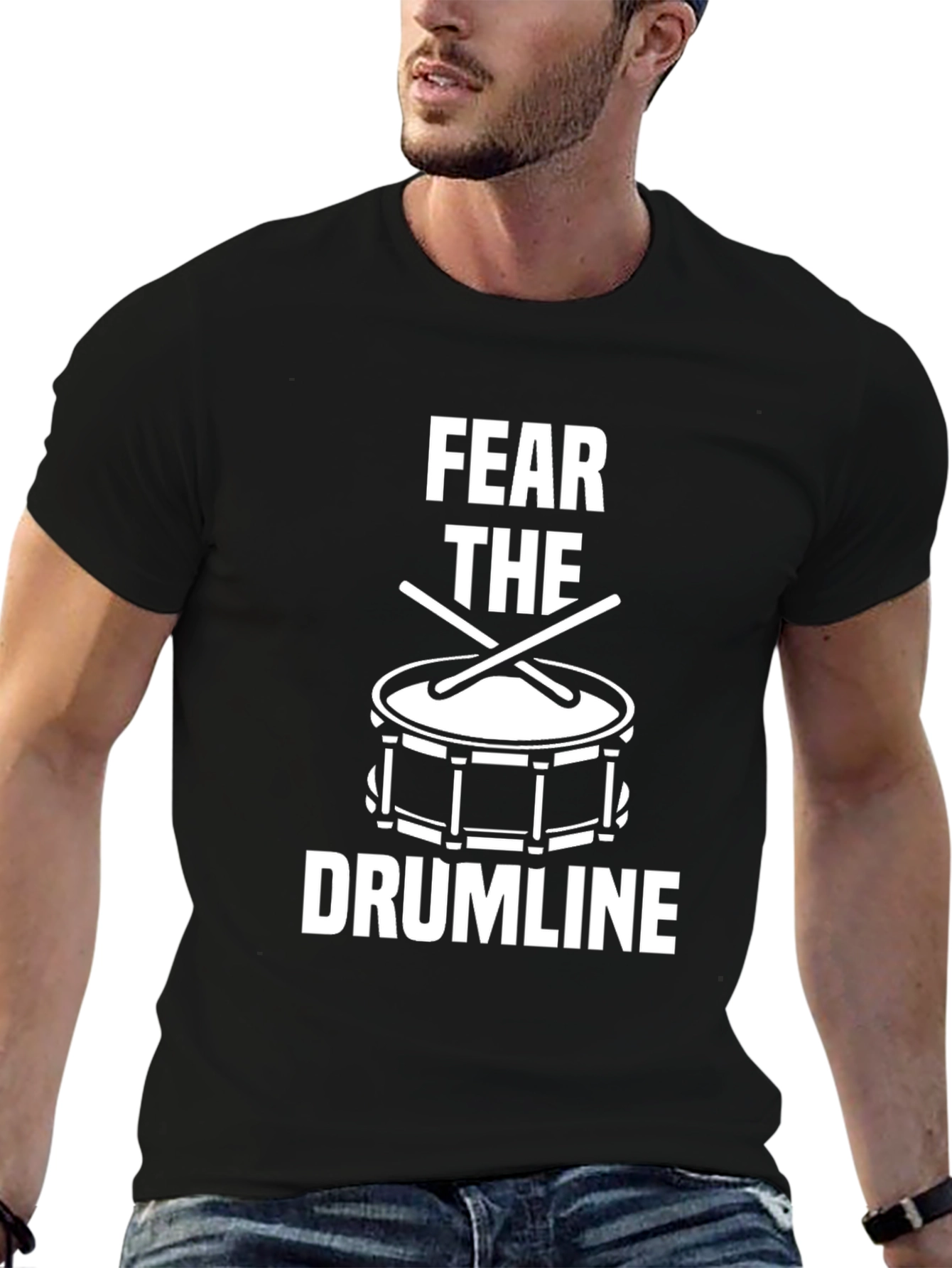 Fear the Drumline Black T-Shirt