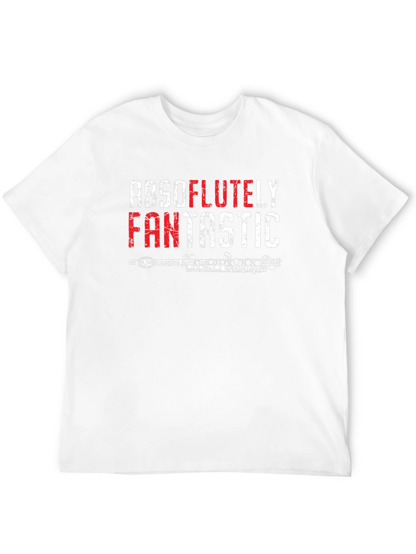 Absolutley Fantastic Flute Player Black Tee