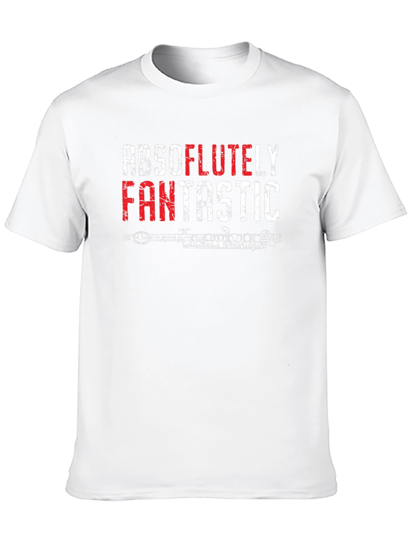 Absolutley Fantastic Flute Player Black Tee