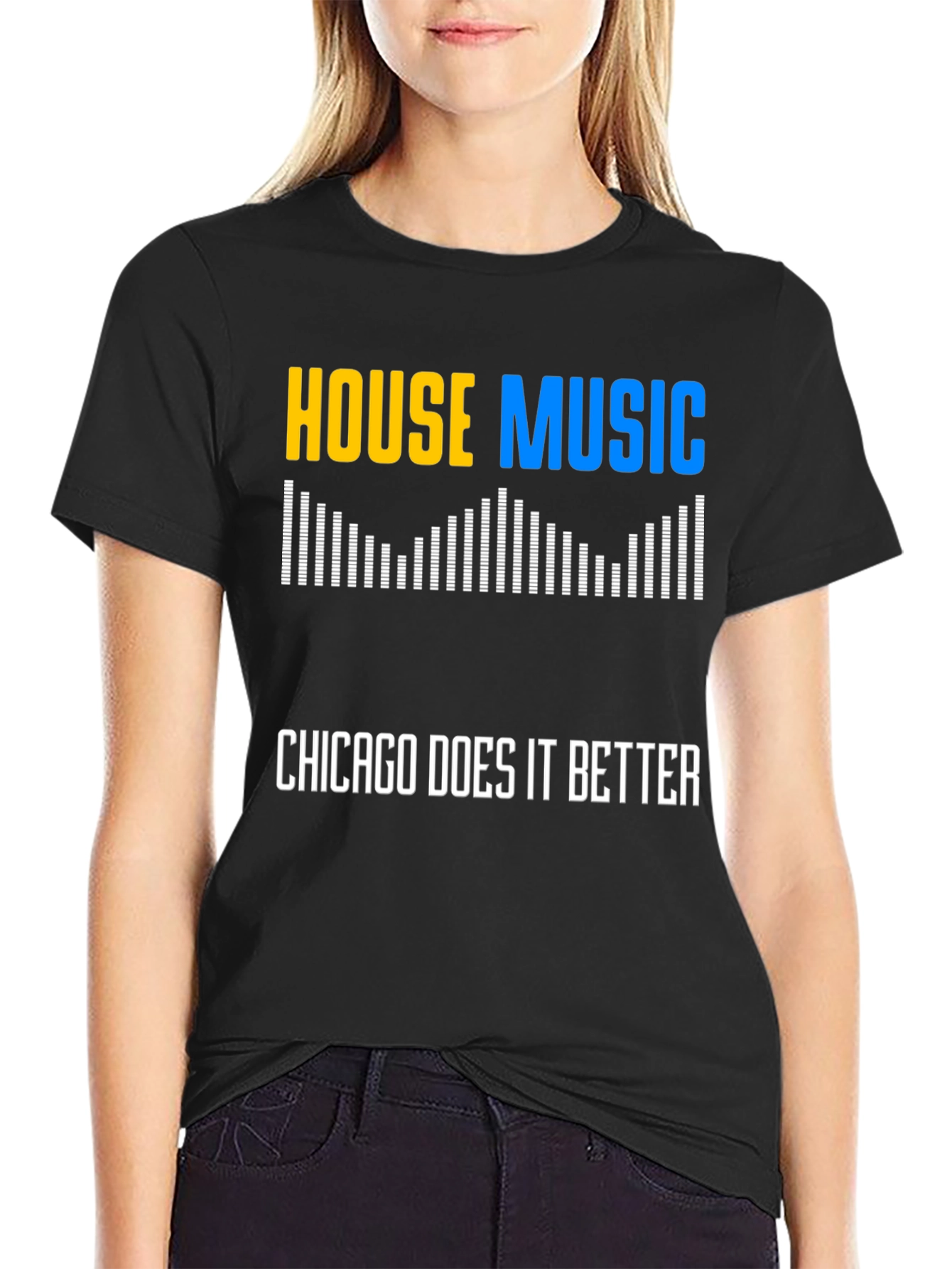 House Music Chicago Graphic Tee