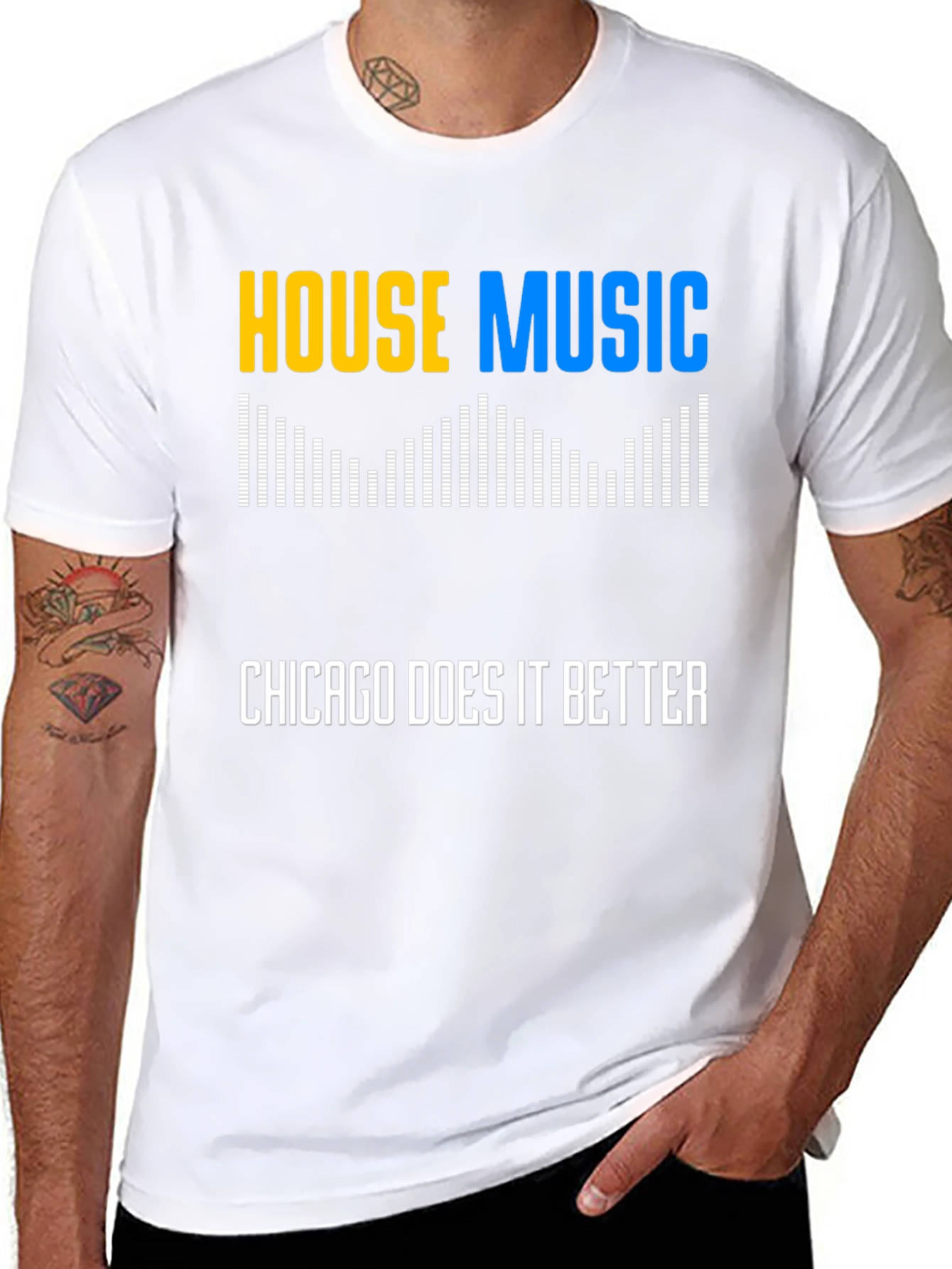 House Music Chicago Graphic Tee