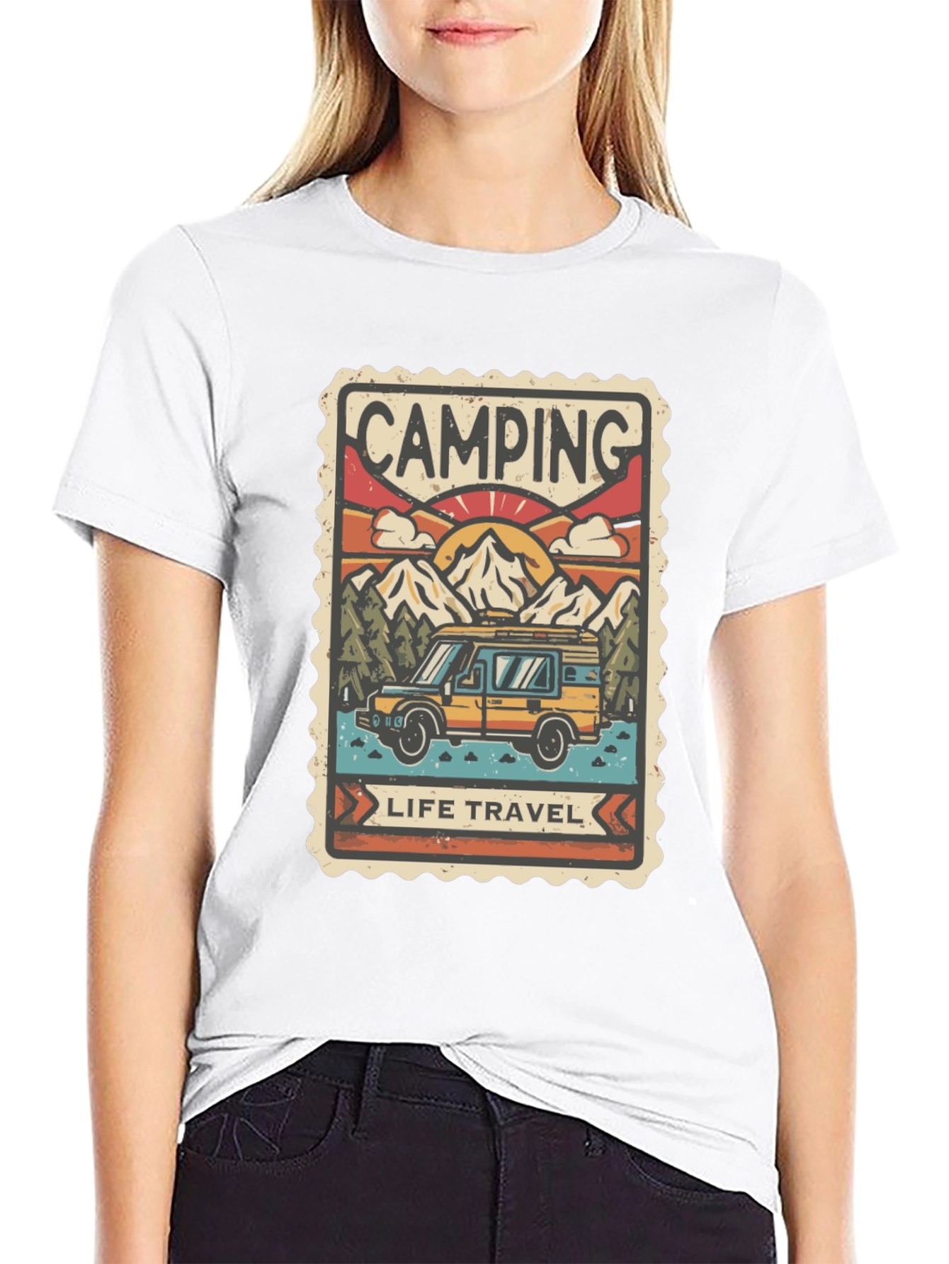 Camping Life Travel T-Shirt - Adventure Awaits!