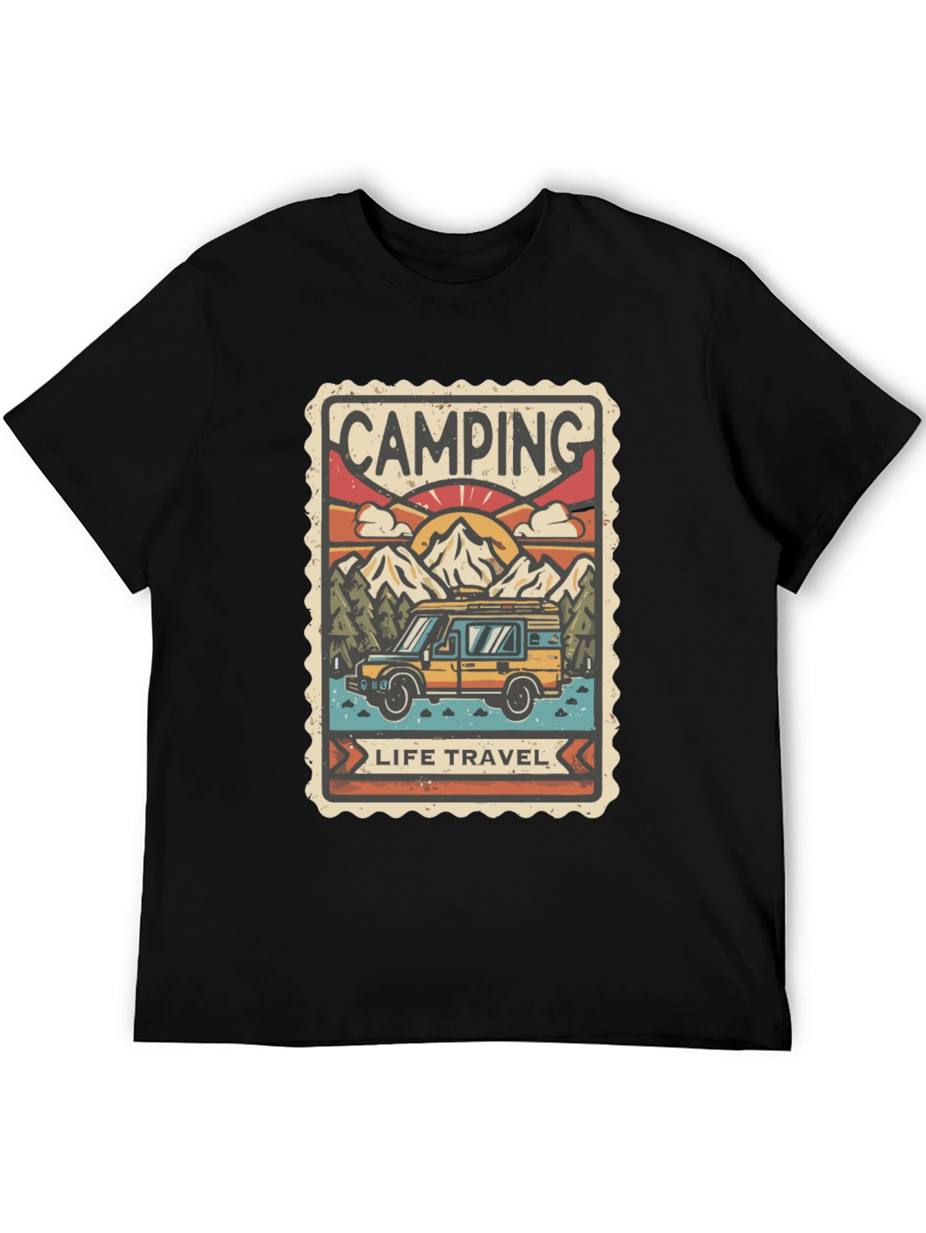 Camping Life Travel T-Shirt - Adventure Awaits!