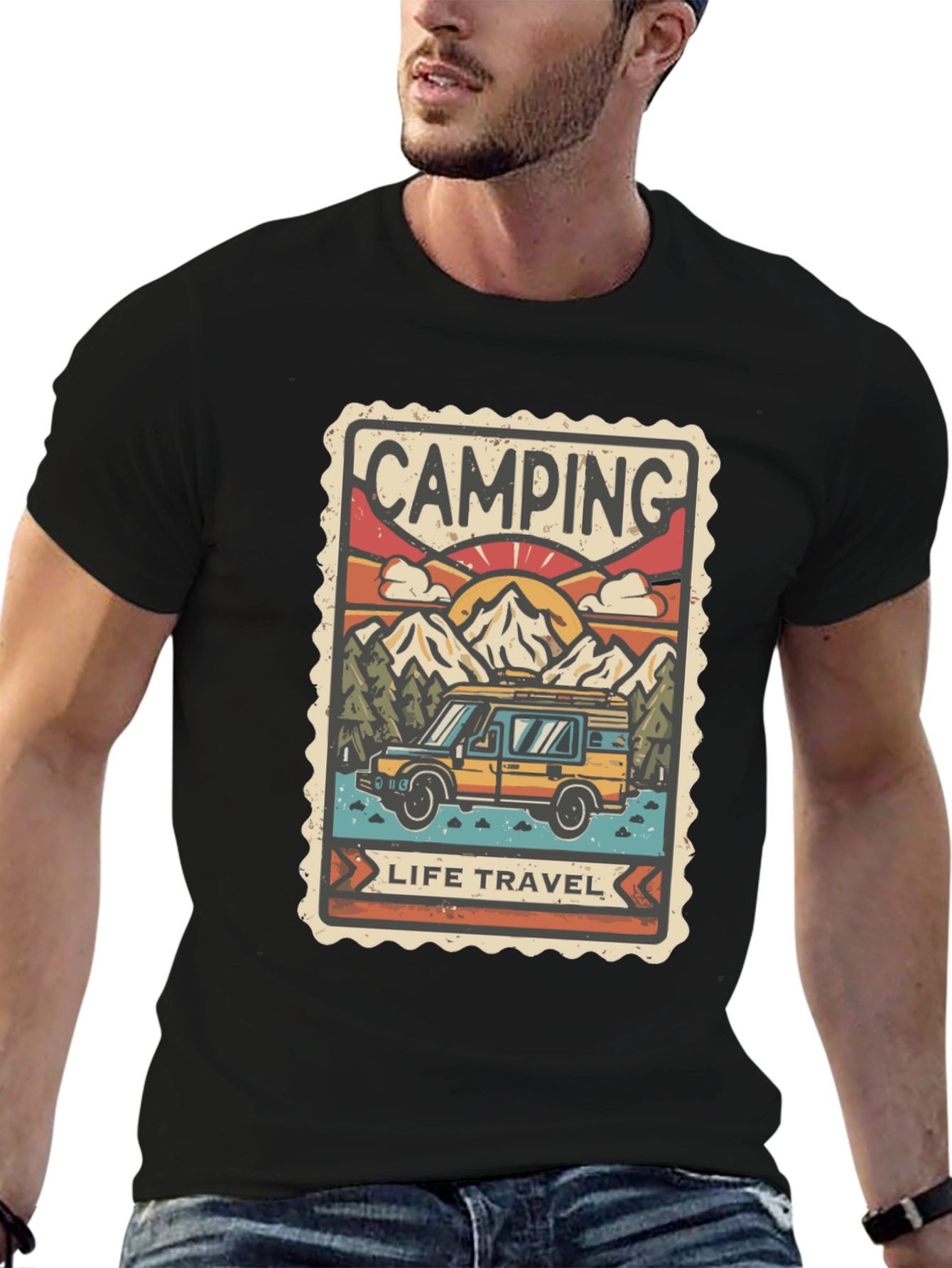Camping Life Travel T-Shirt - Adventure Awaits!
