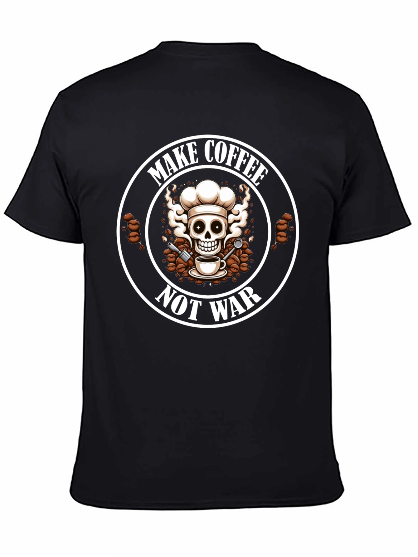 Make Coffee Not War Graphic T-Shirt
