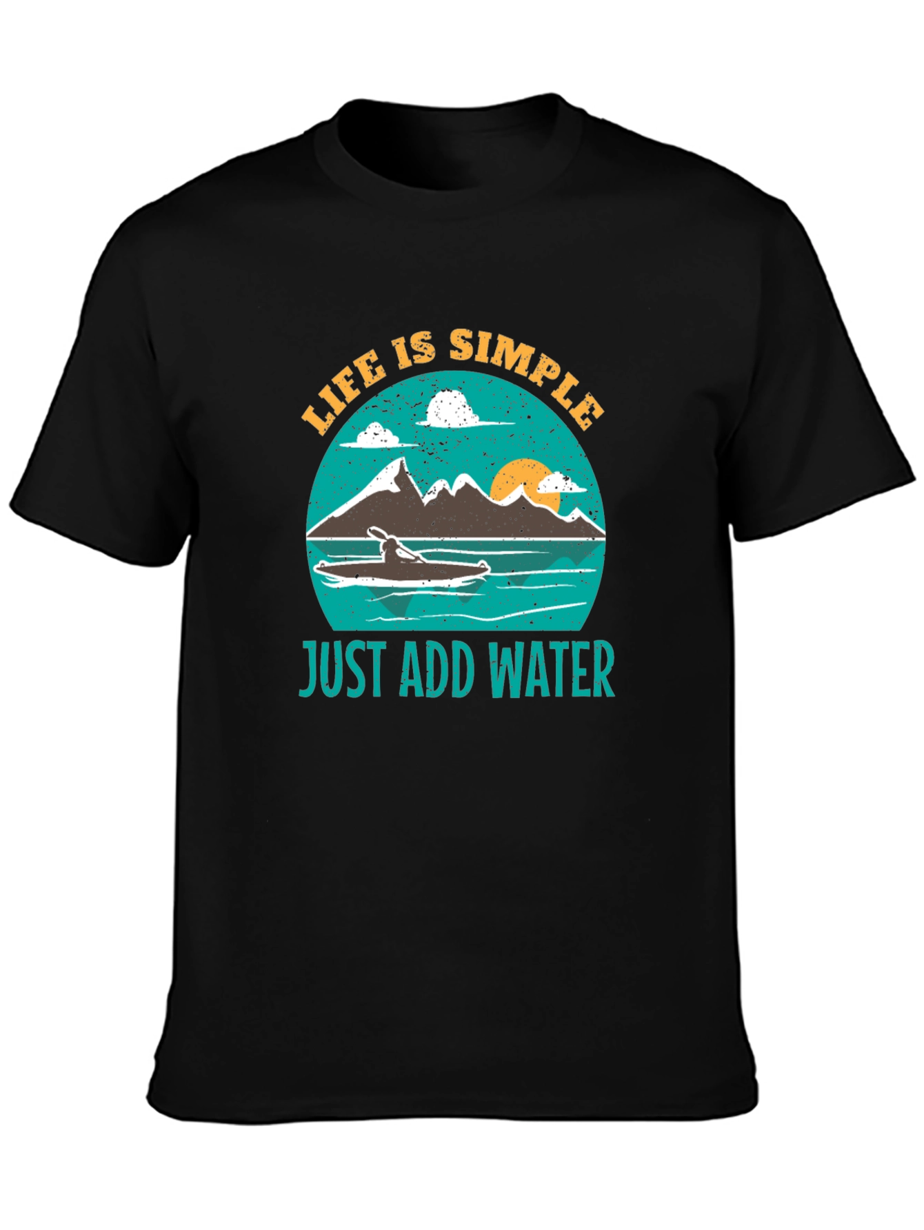 Life is Simple Kayak T-Shirt