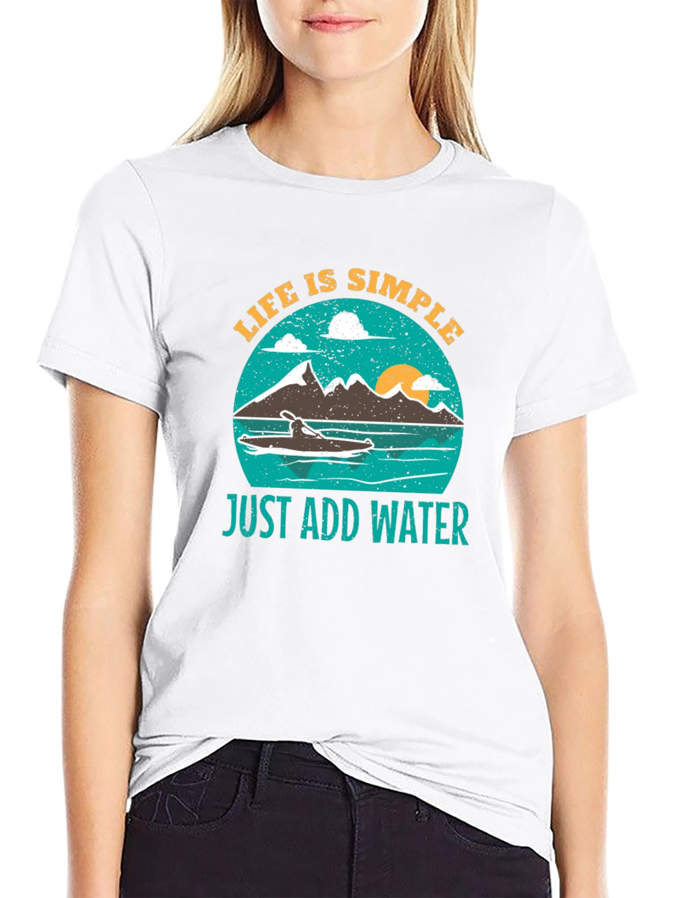 Life is Simple Kayak T-Shirt
