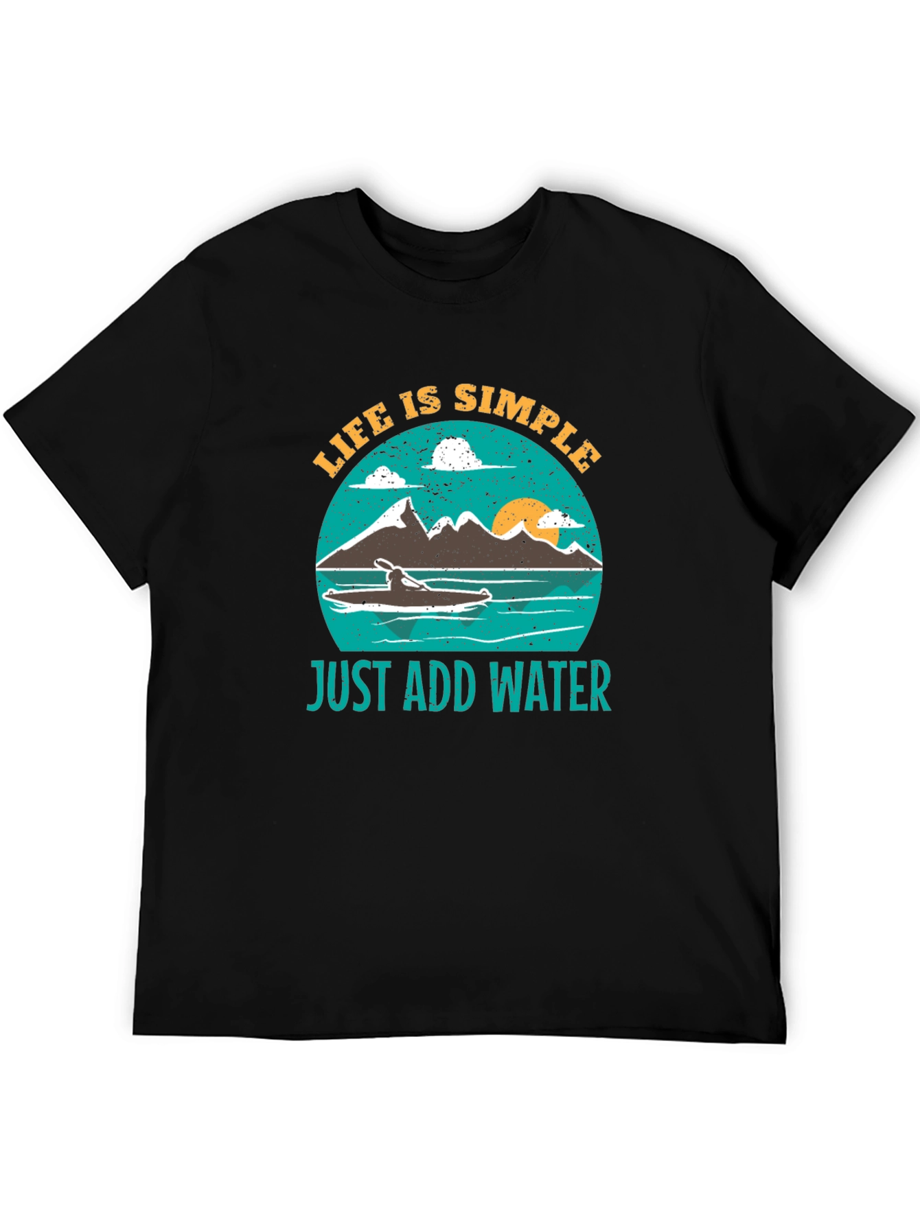 Life is Simple Kayak T-Shirt