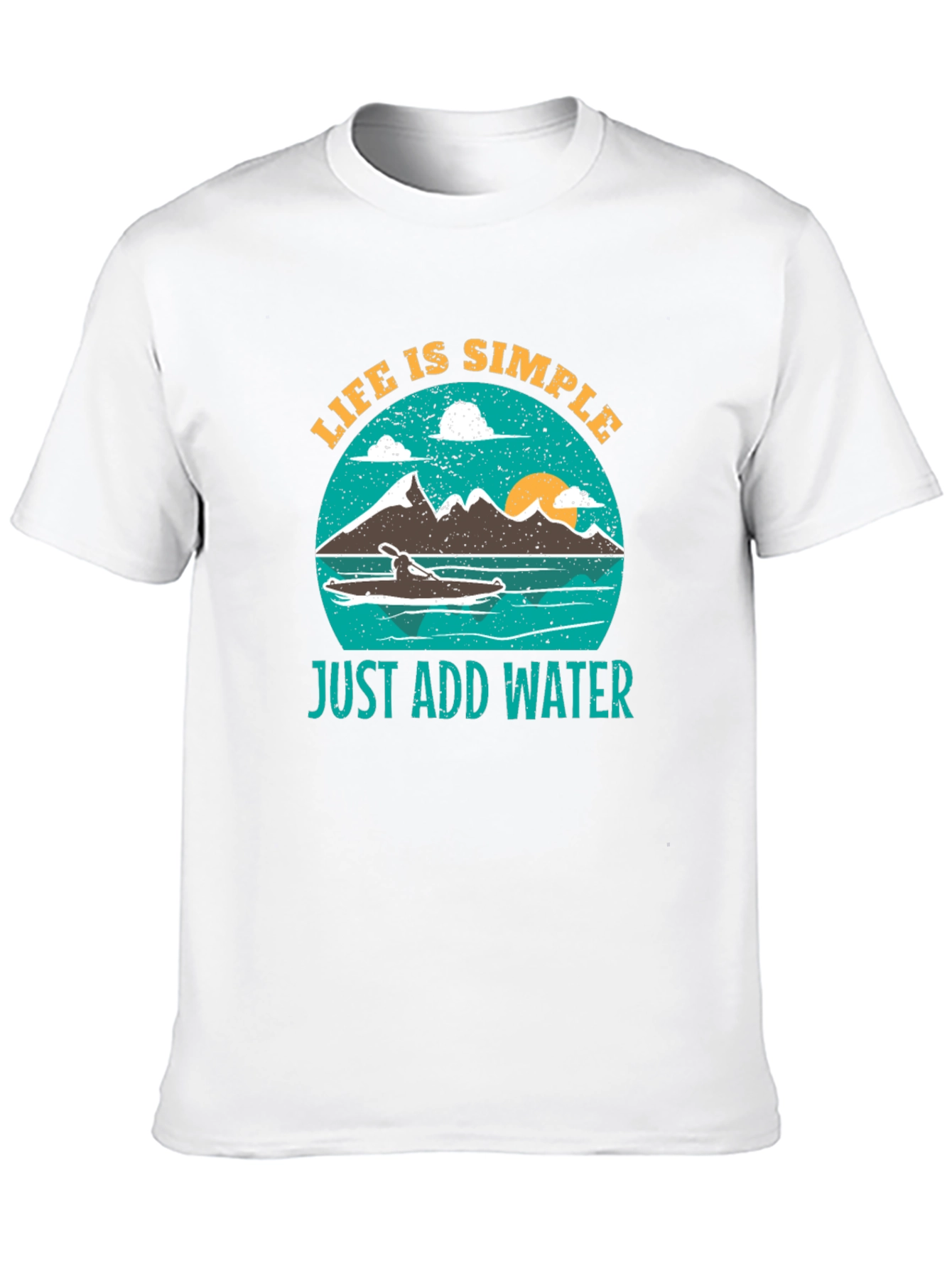 Life is Simple Kayak T-Shirt