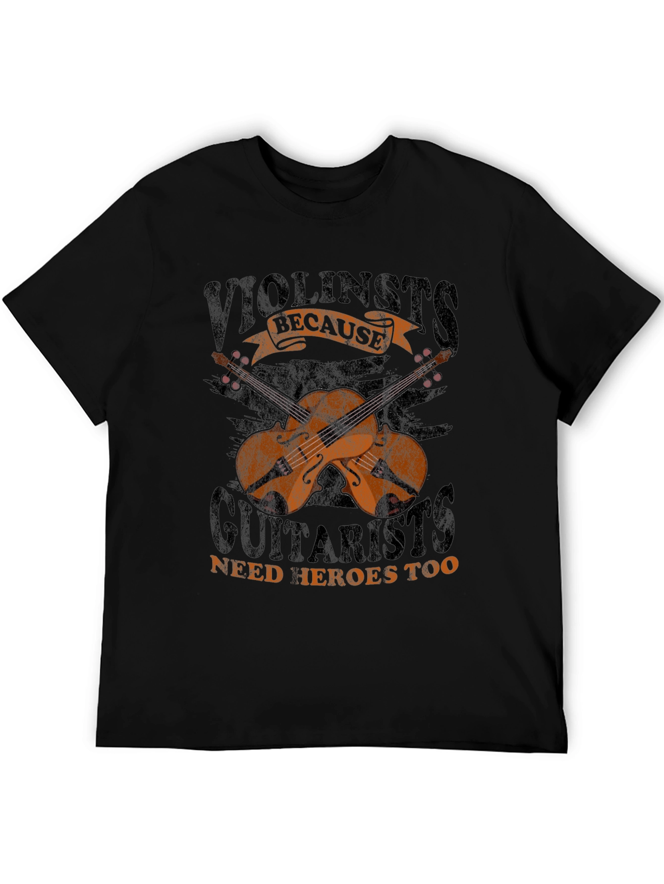 Violinists Need Heroes Too T-Shirt - Musician Gift