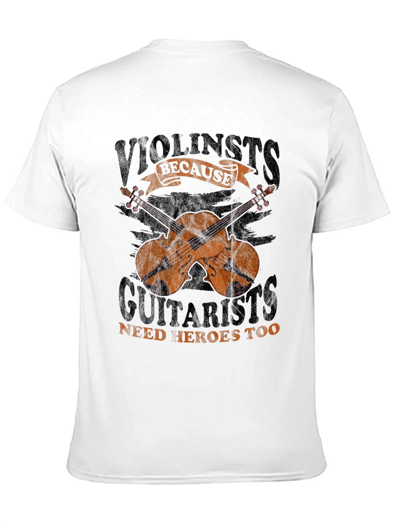 Violinists Need Heroes Too T-Shirt - Musician Gift