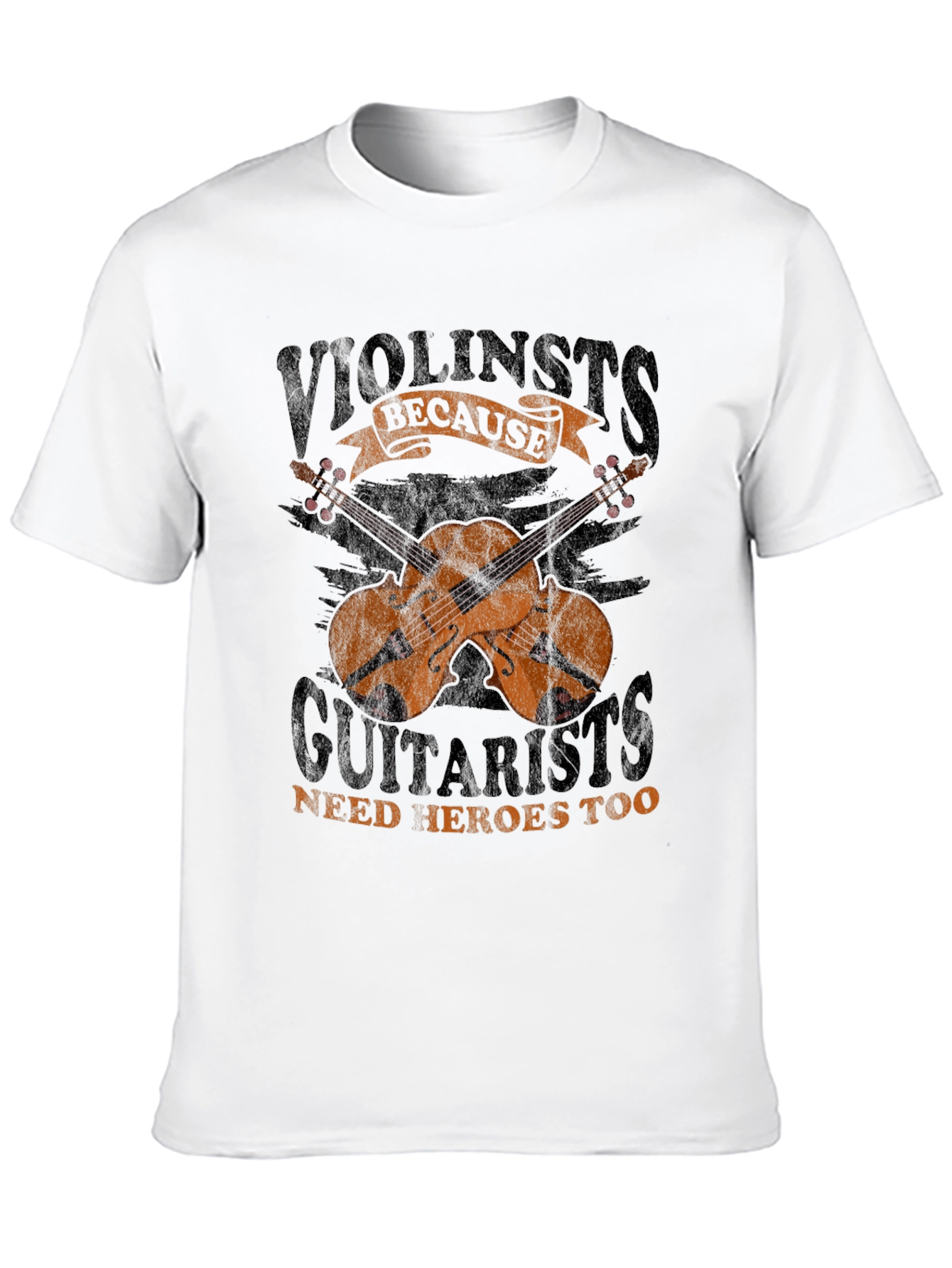Violinists Need Heroes Too T-Shirt - Musician Gift