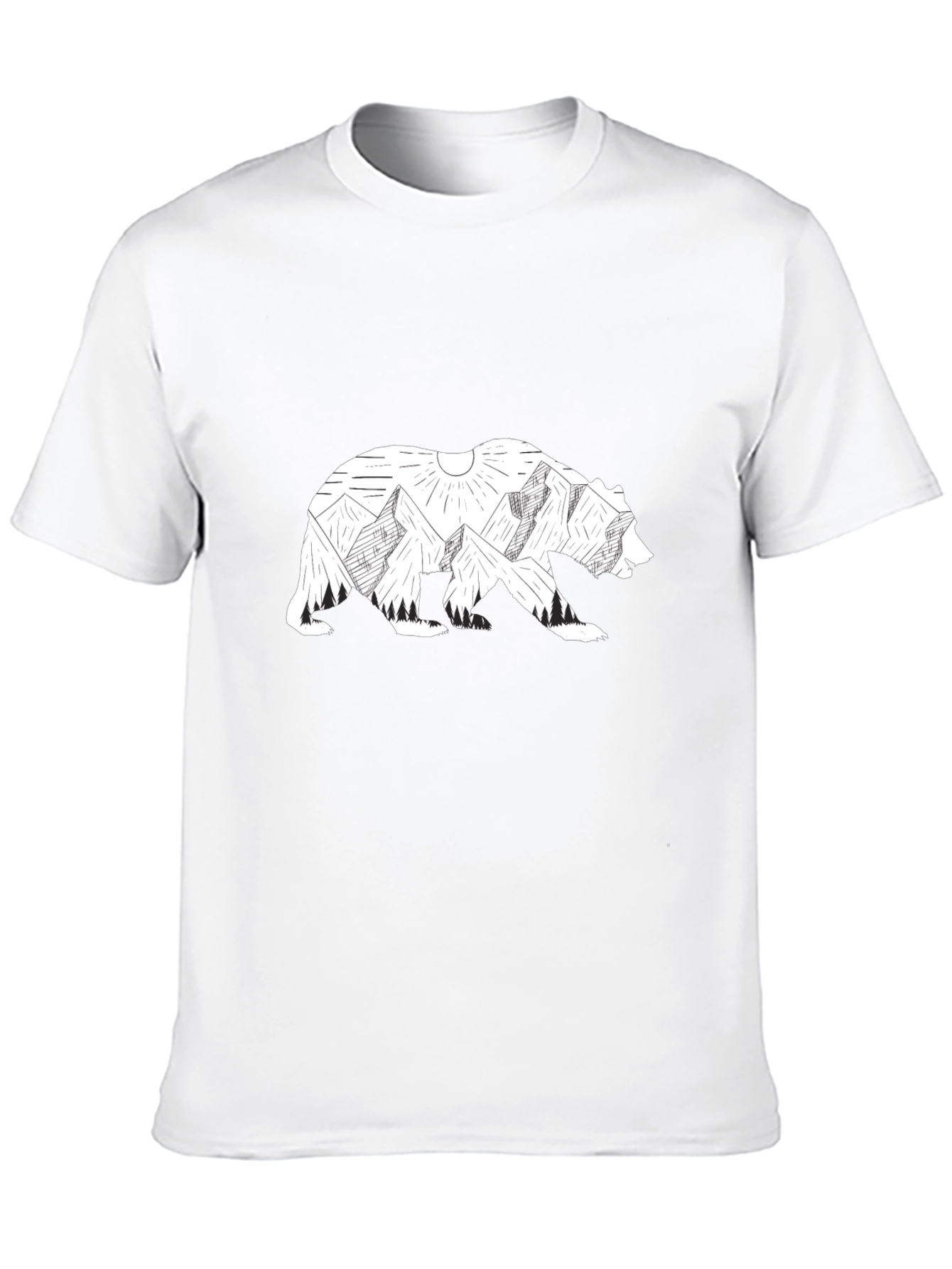 Bear Mountain Graphic Tee - Nature Inspired Design
