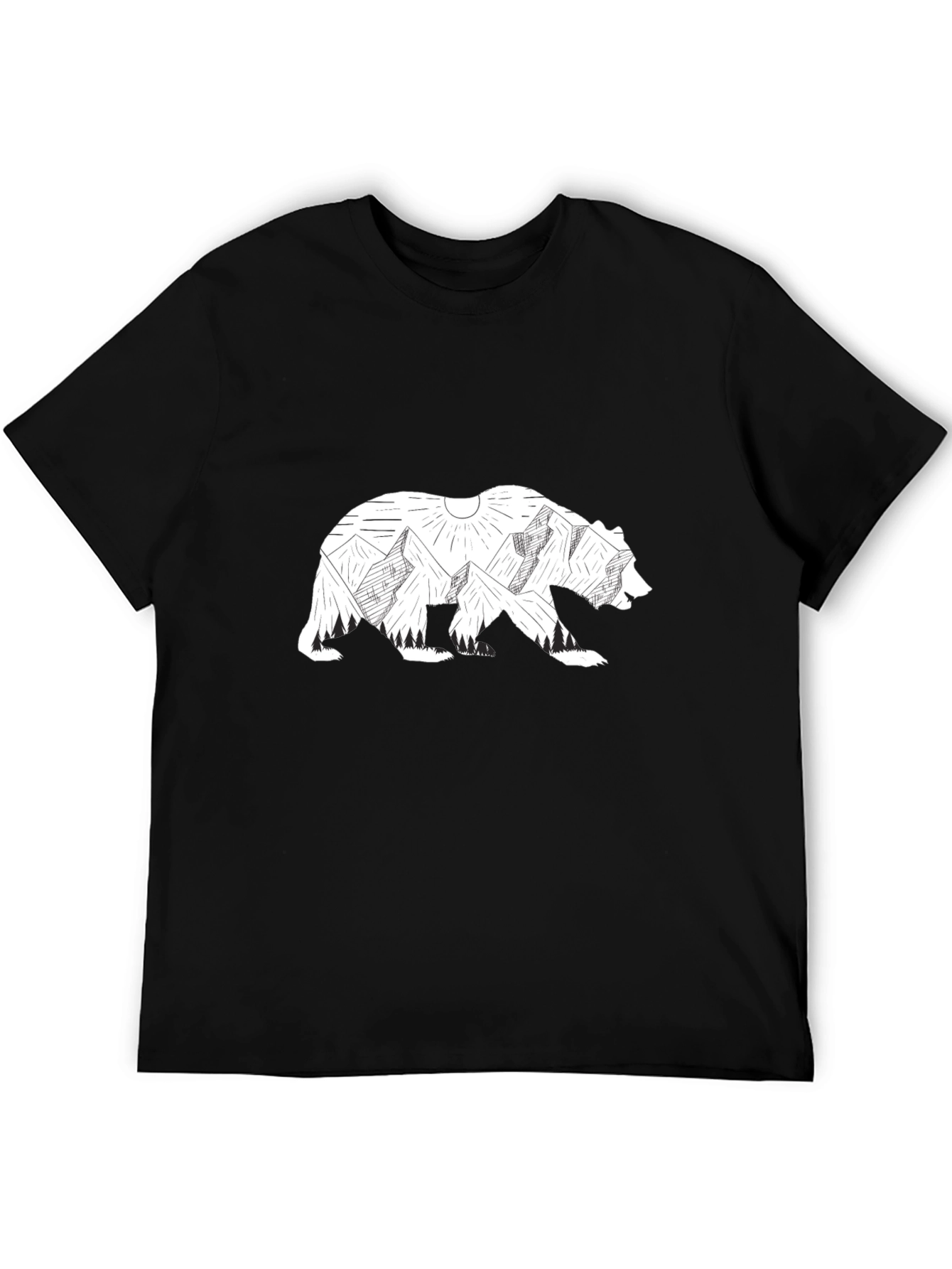 Bear Mountain Graphic Tee - Nature Inspired Design
