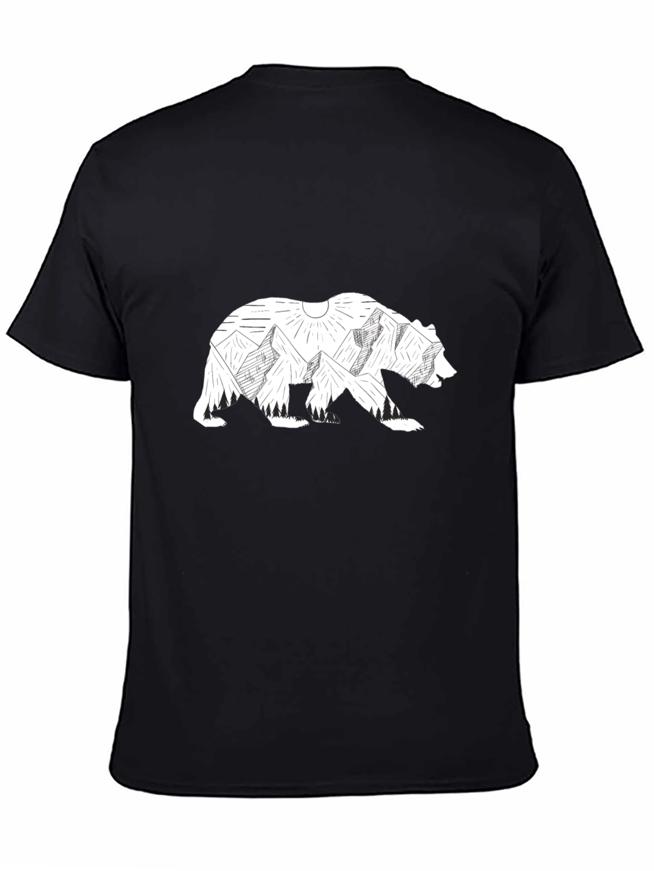 Bear Mountain Graphic Tee - Nature Inspired Design