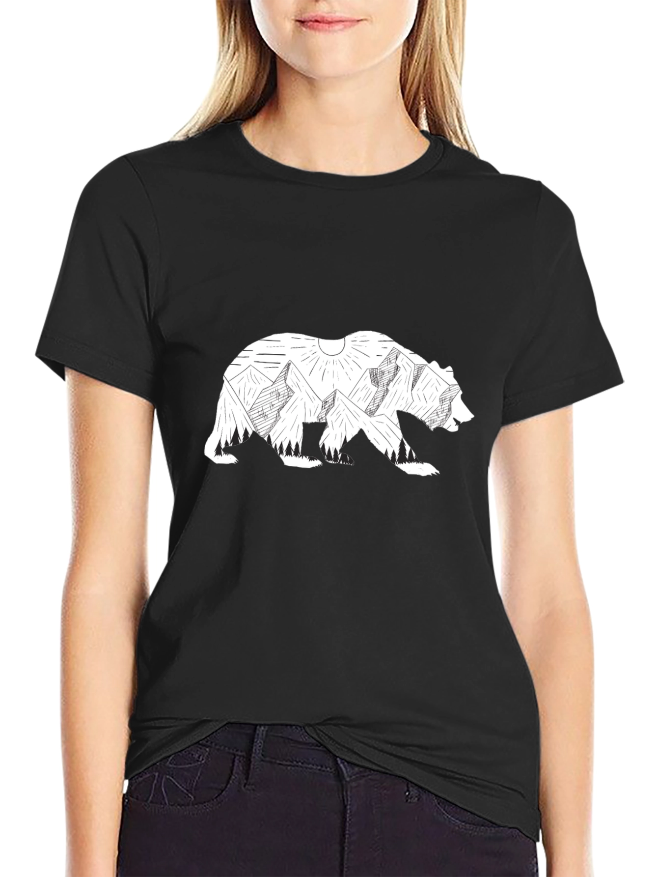 Bear Mountain Graphic Tee - Nature Inspired Design