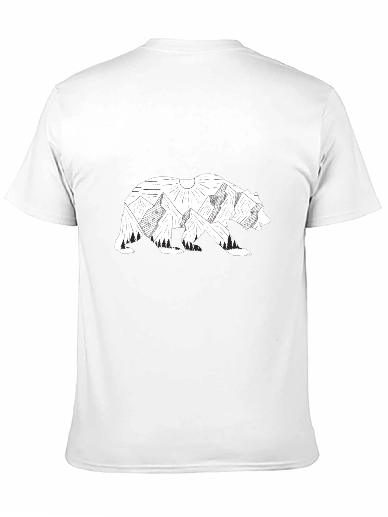 Bear Mountain Graphic Tee - Nature Inspired Design
