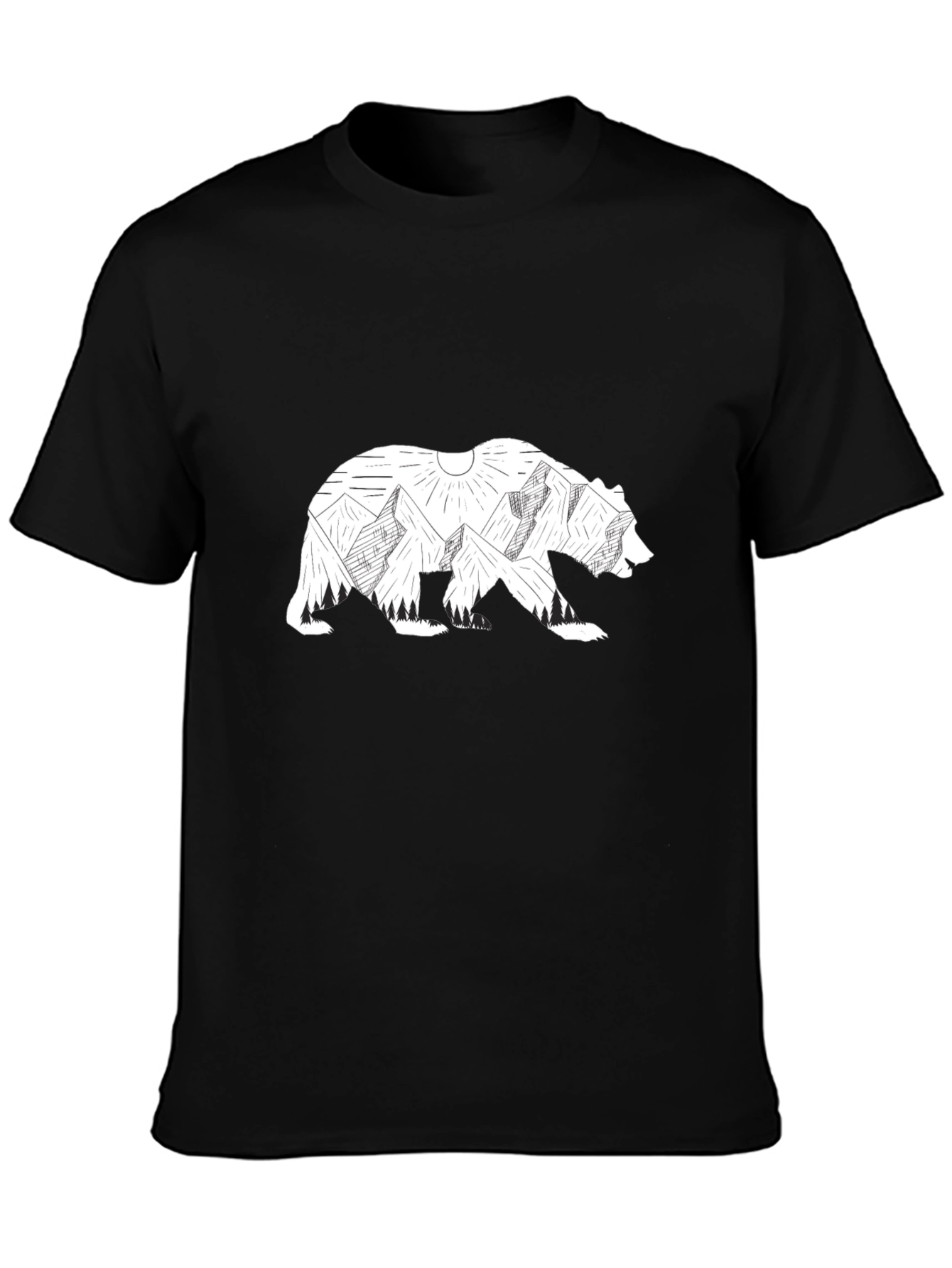 Bear Mountain Graphic Tee - Nature Inspired Design