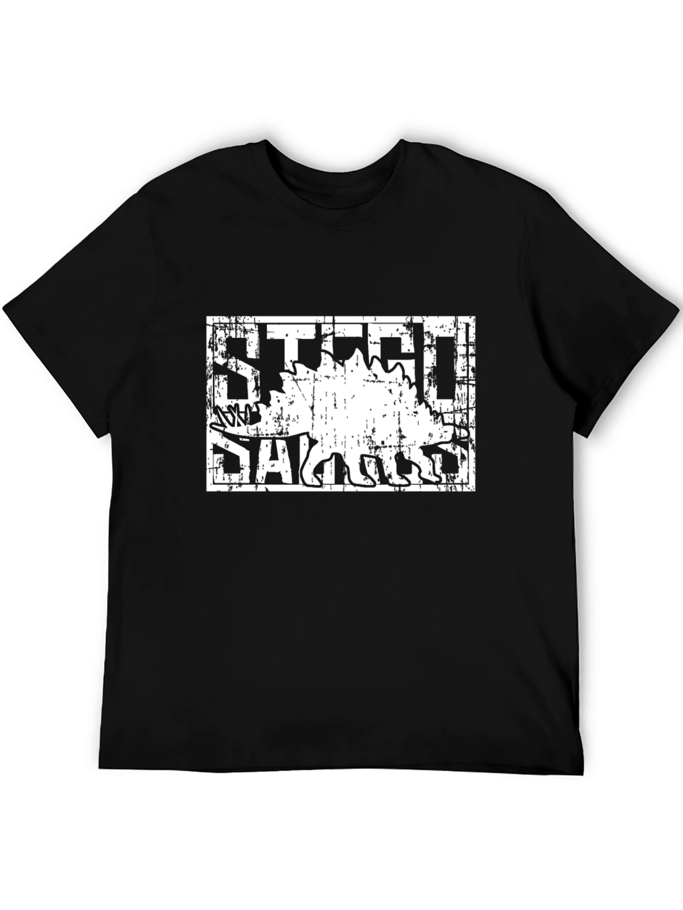 Stego Sawus Dinosaur Graphic T-Shirt