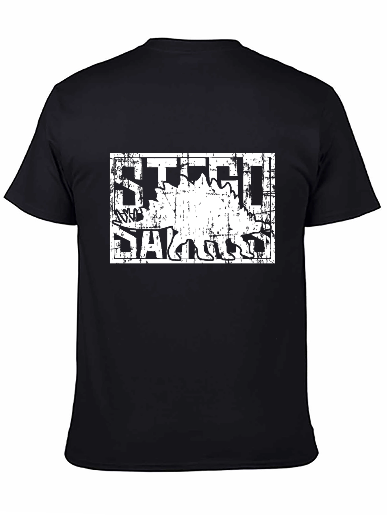 Stego Sawus Dinosaur Graphic T-Shirt