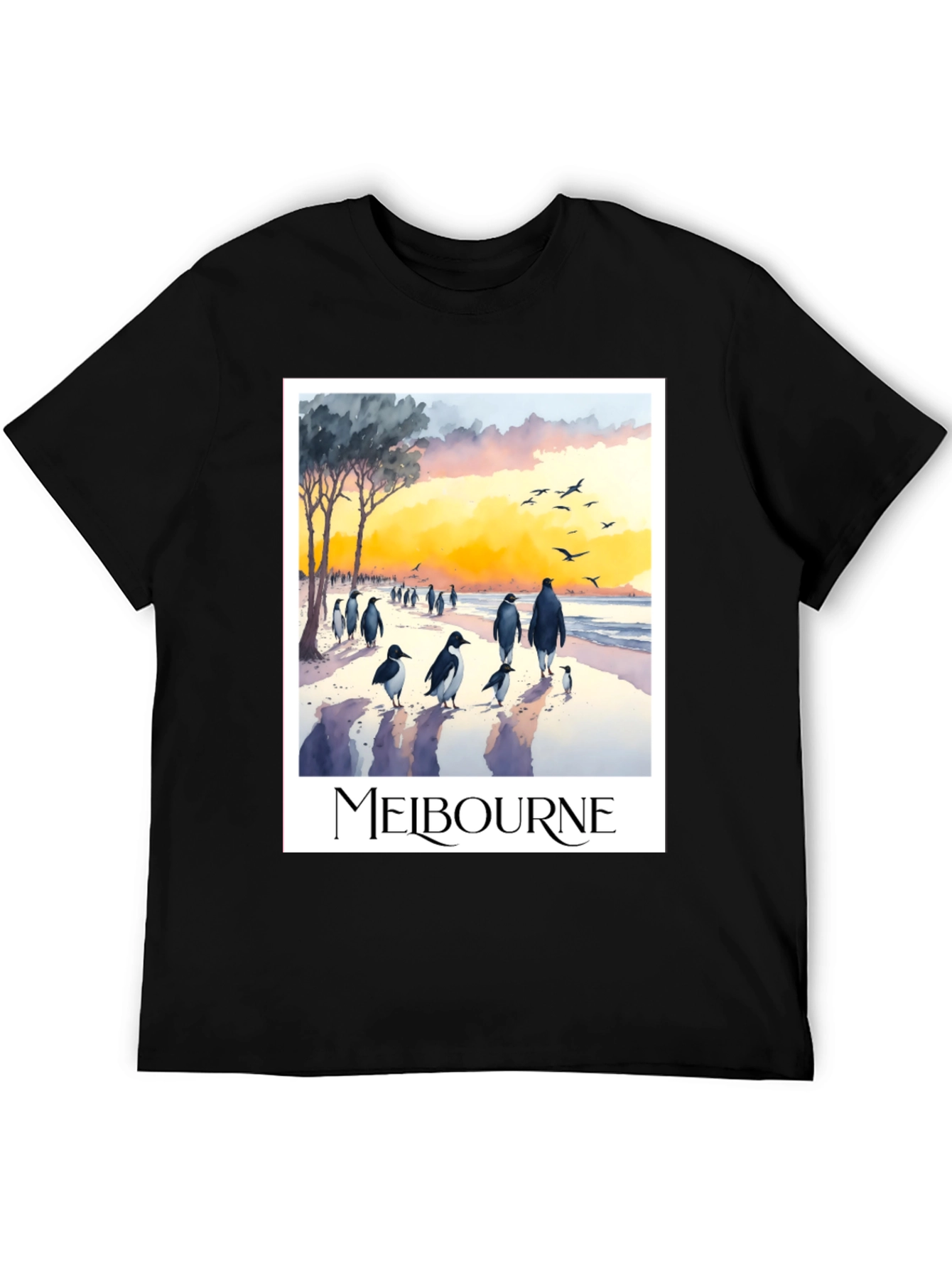 Melbourne Penguin Parade Graphic Tee
