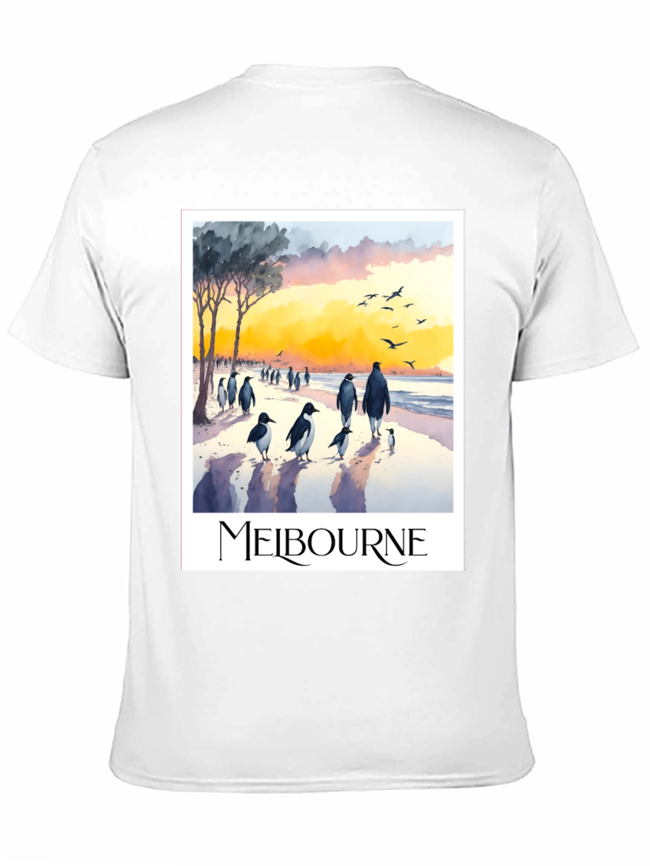 Melbourne Penguin Parade Graphic Tee