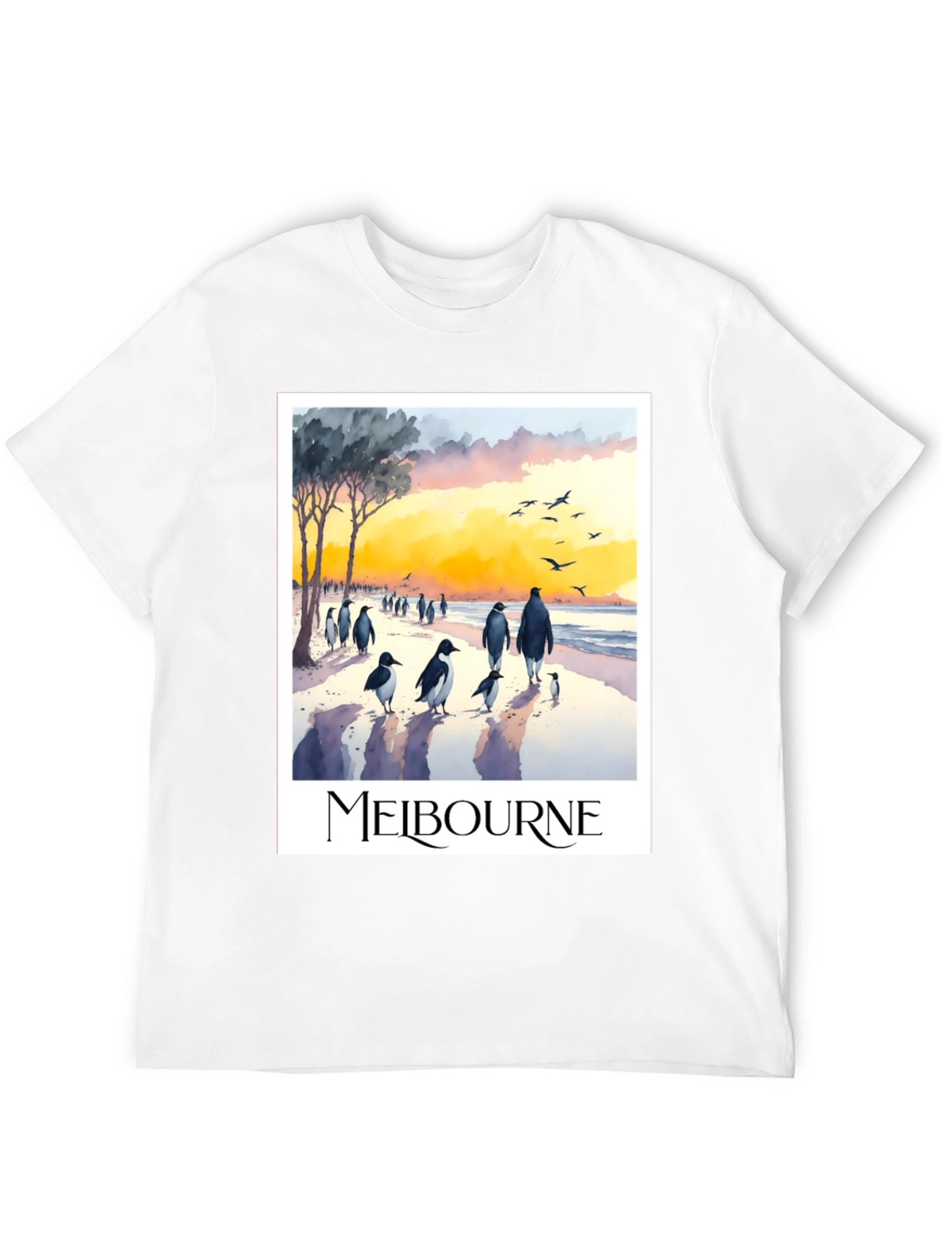 Melbourne Penguin Parade Graphic Tee
