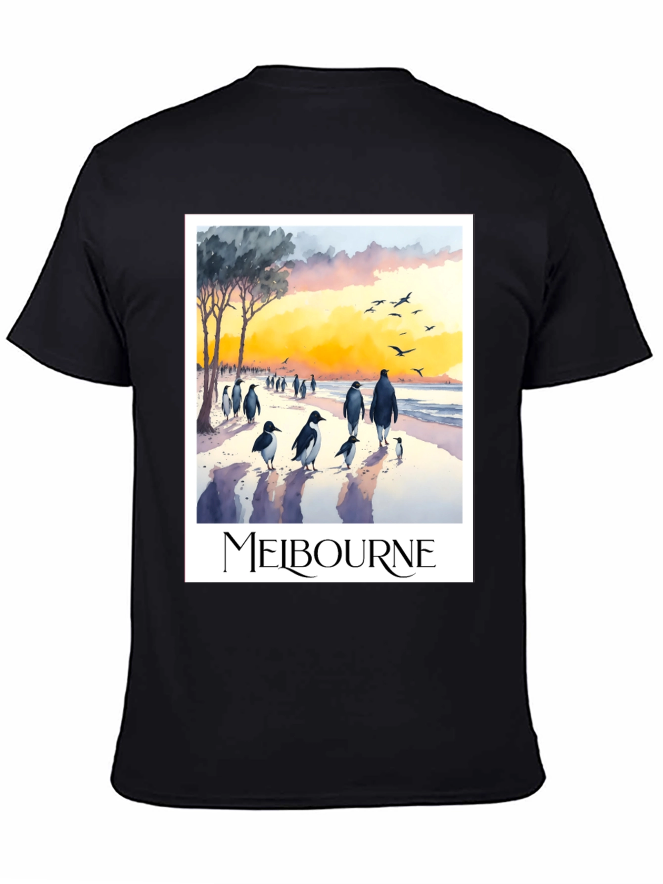Melbourne Penguin Parade Graphic Tee
