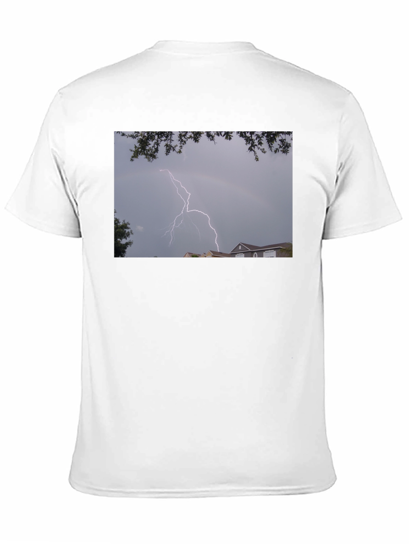 Lightning Graphic Black T-Shirt