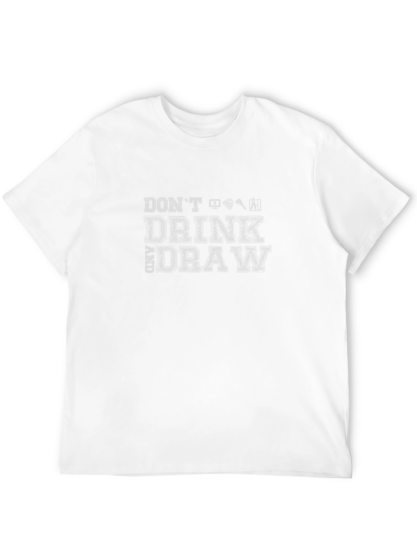 Dont Drink and Draw Graphic Tee
