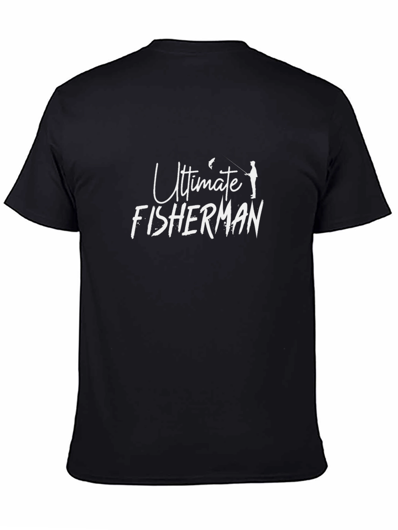 Ultimate Fisherman Black T-Shirt