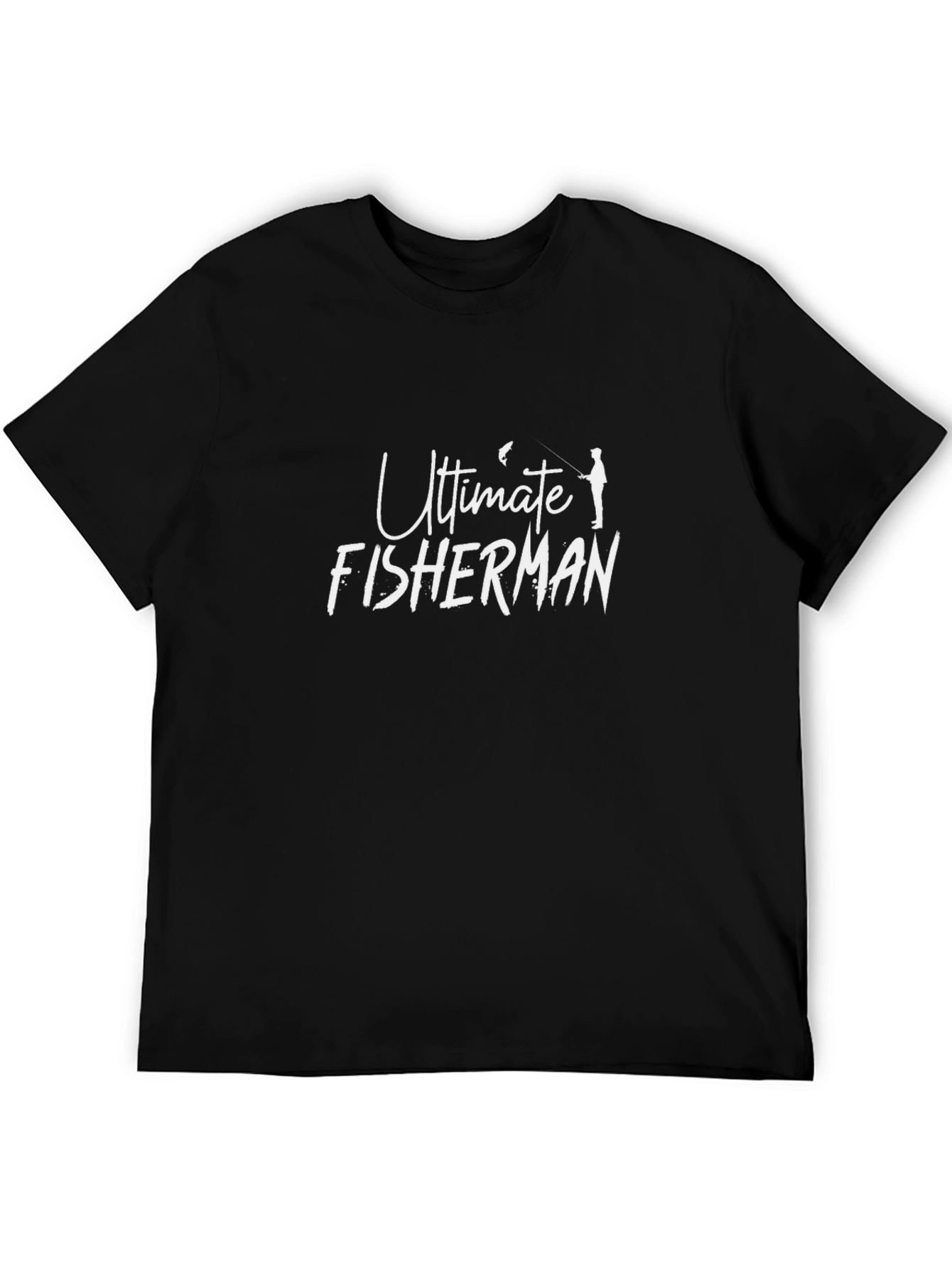 Ultimate Fisherman Black T-Shirt