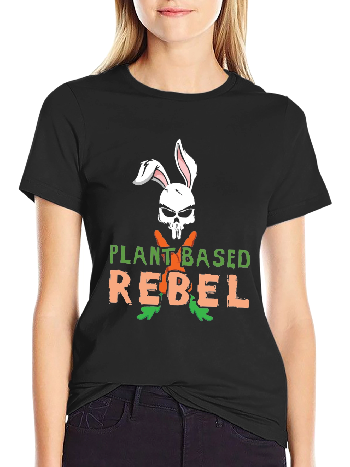 Plant Based Rebel Graphic T-Shirt