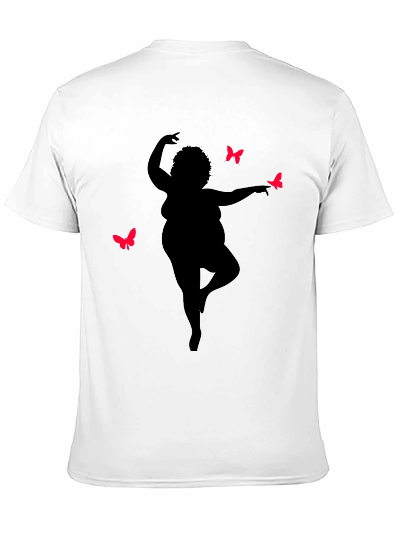 Dancing Woman T-Shirt Black