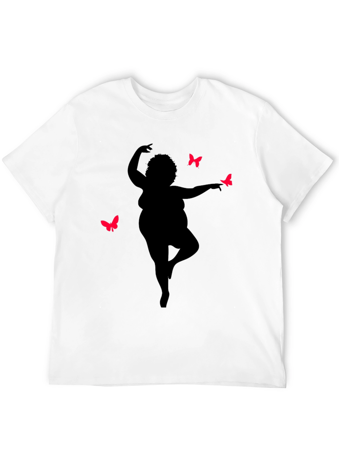Dancing Woman T-Shirt Black