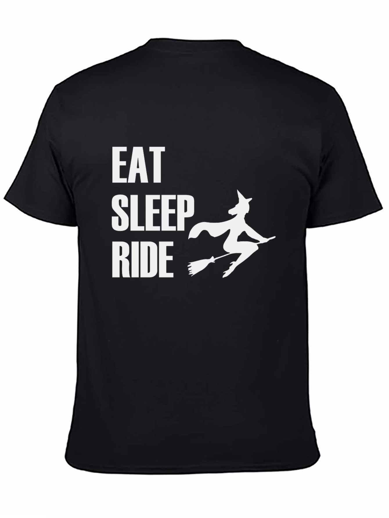 Eat Sleep Ride Witch Graphic Tee