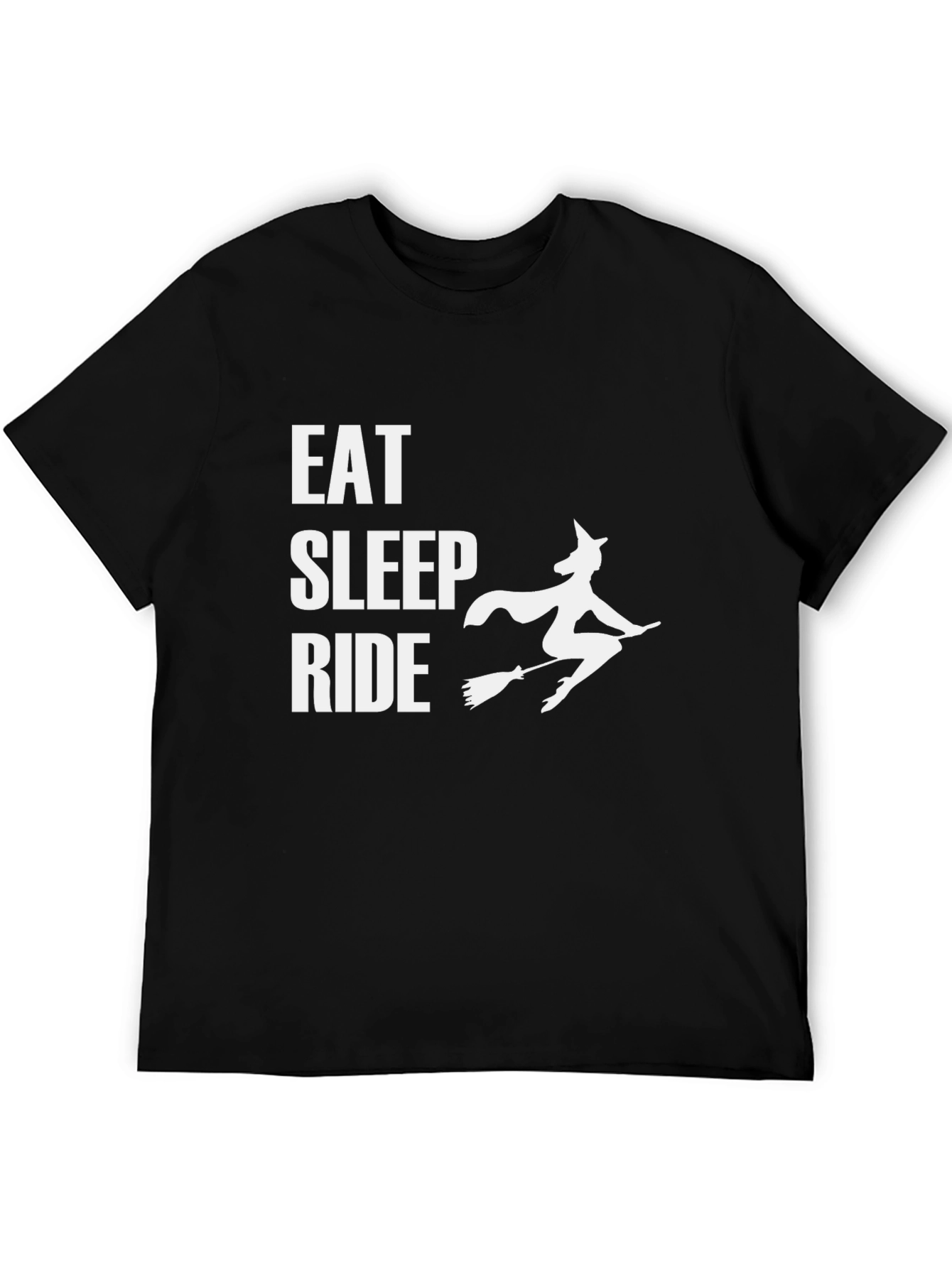 Eat Sleep Ride Witch Graphic Tee