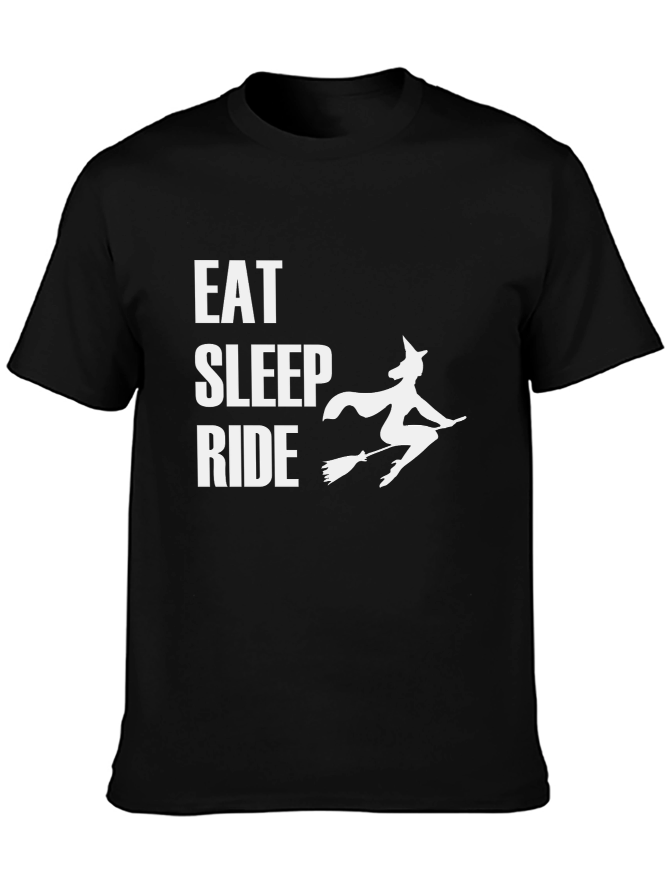 Eat Sleep Ride Witch Graphic Tee