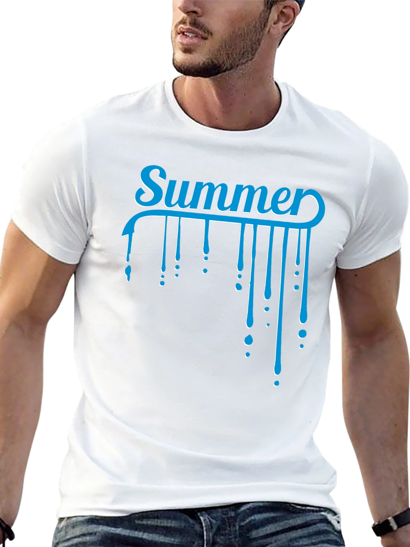 Summer Drip T-Shirt - Cool Graphic Tee