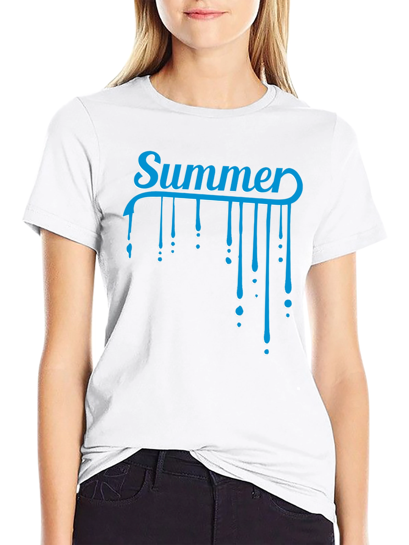 Summer Drip T-Shirt - Cool Graphic Tee