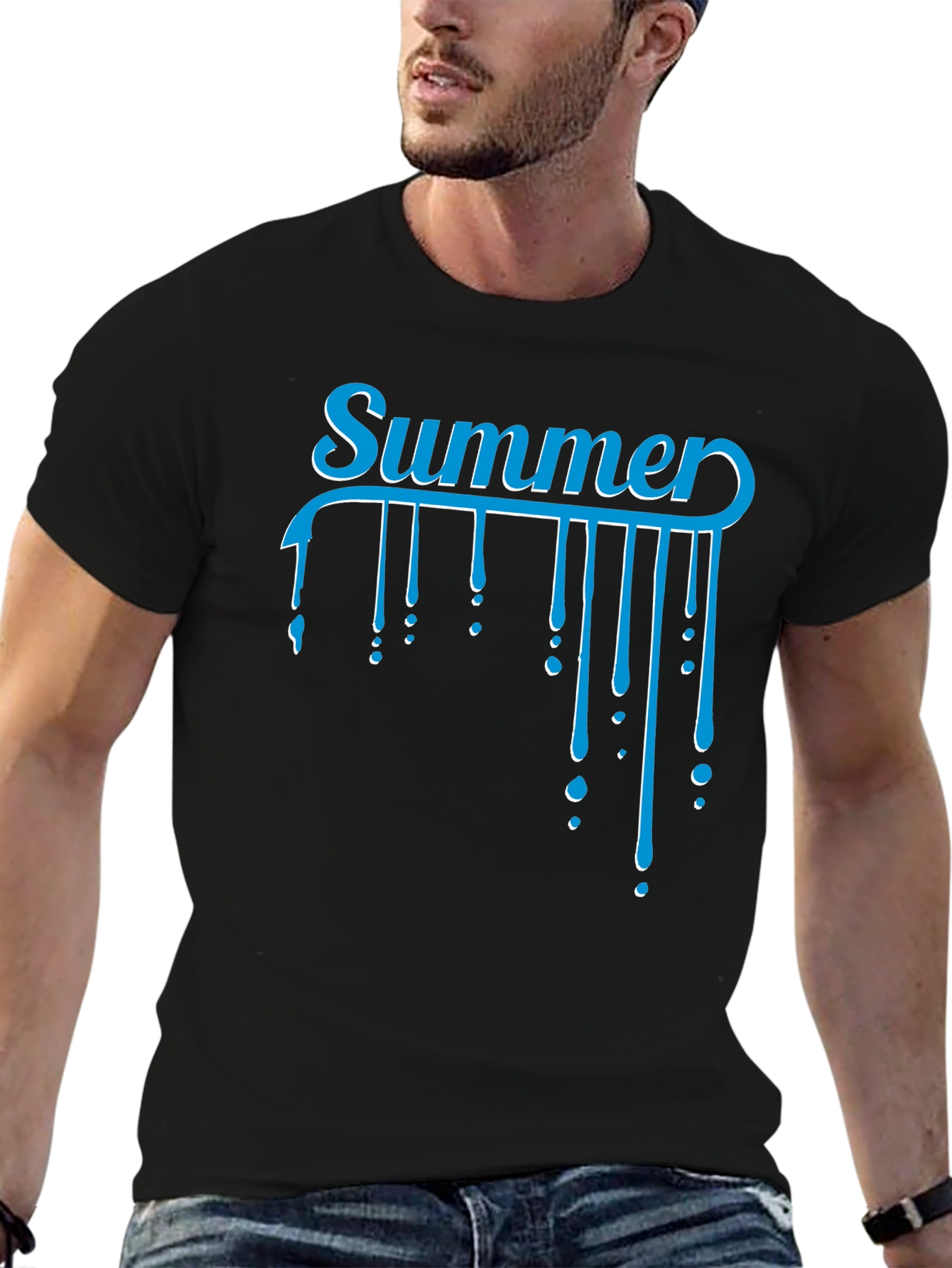 Summer Drip T-Shirt - Cool Graphic Tee