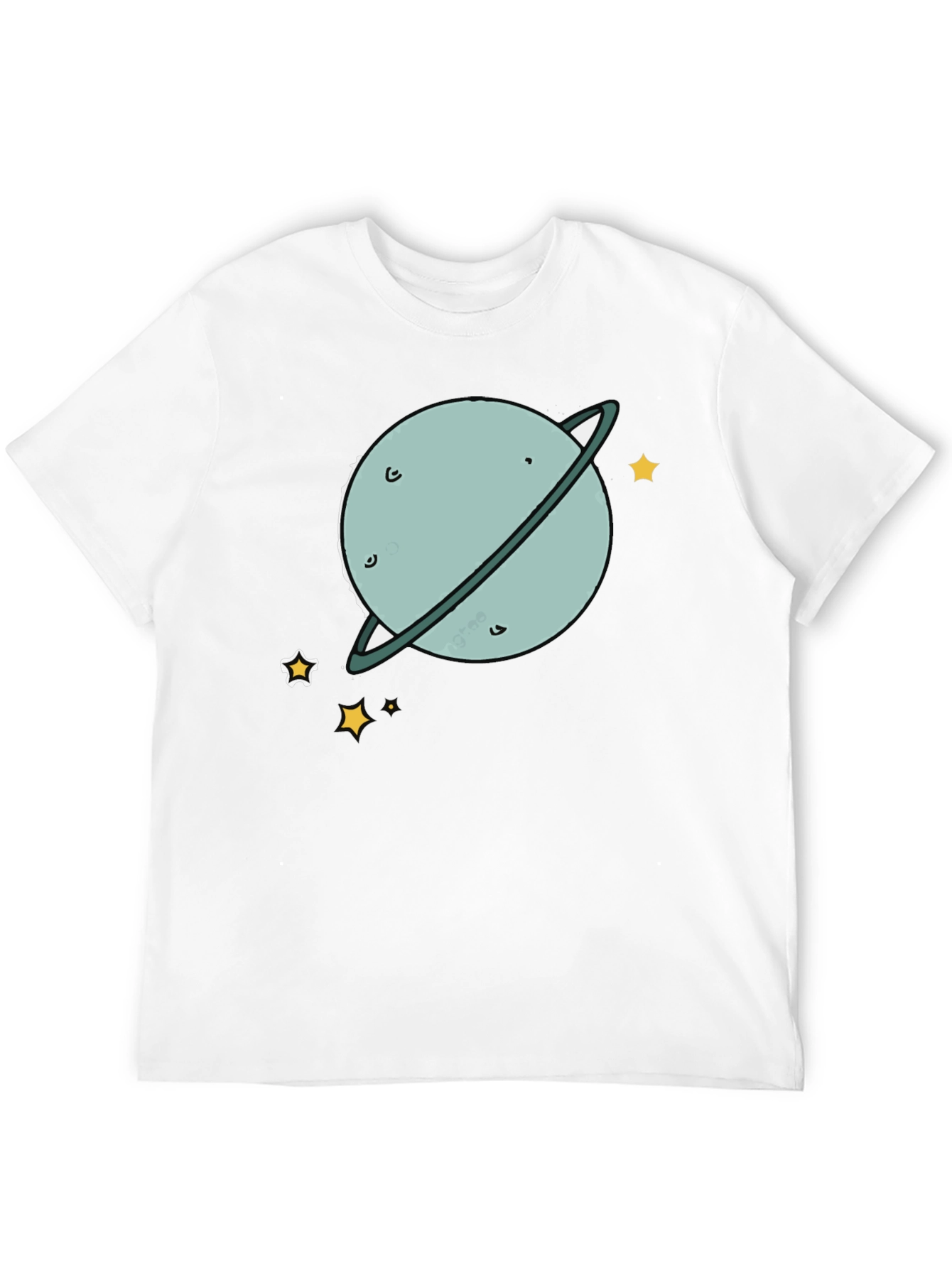 Planet Graphic Black T-Shirt