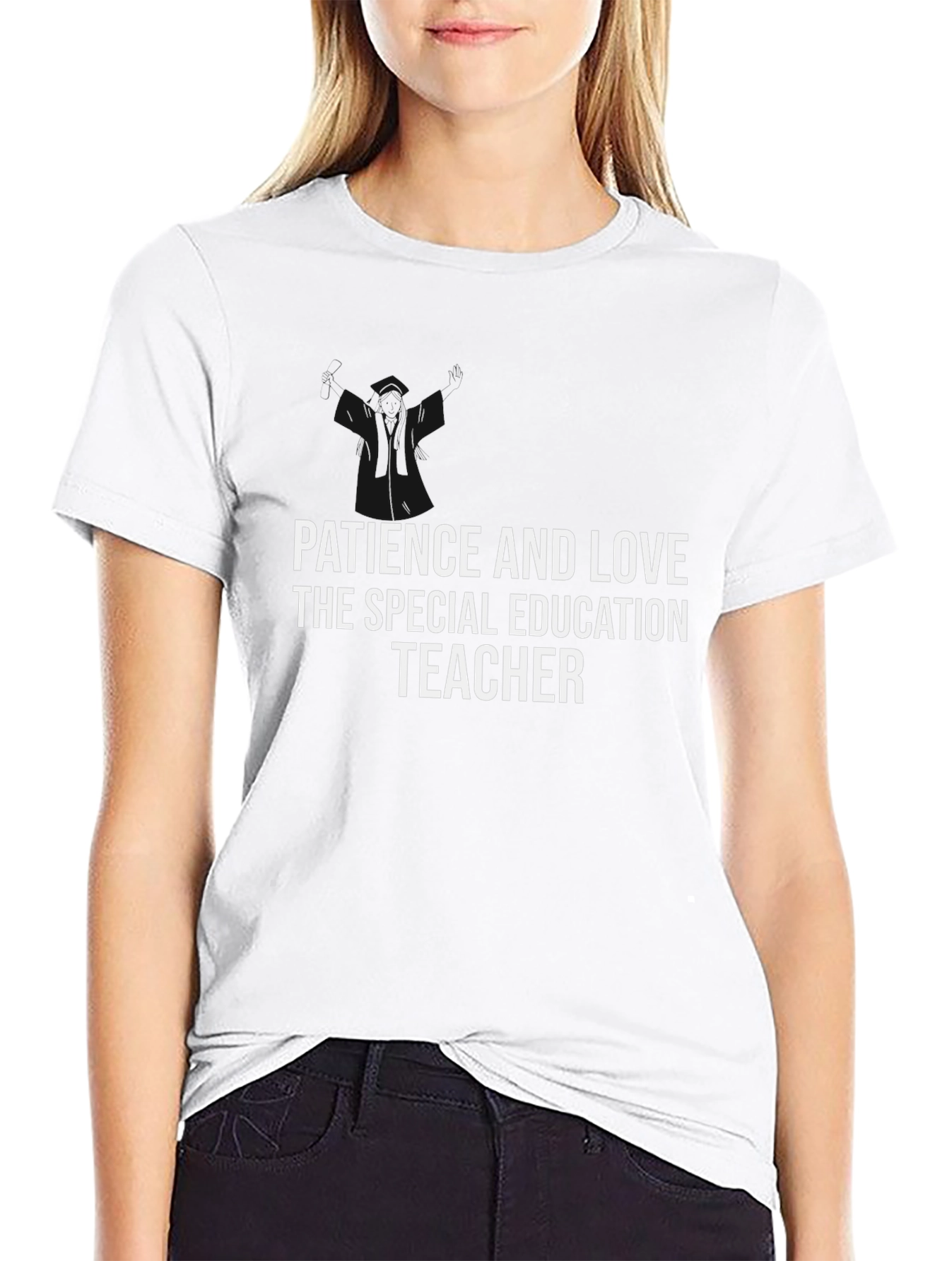 Patience and Love Teacher T-Shirt
