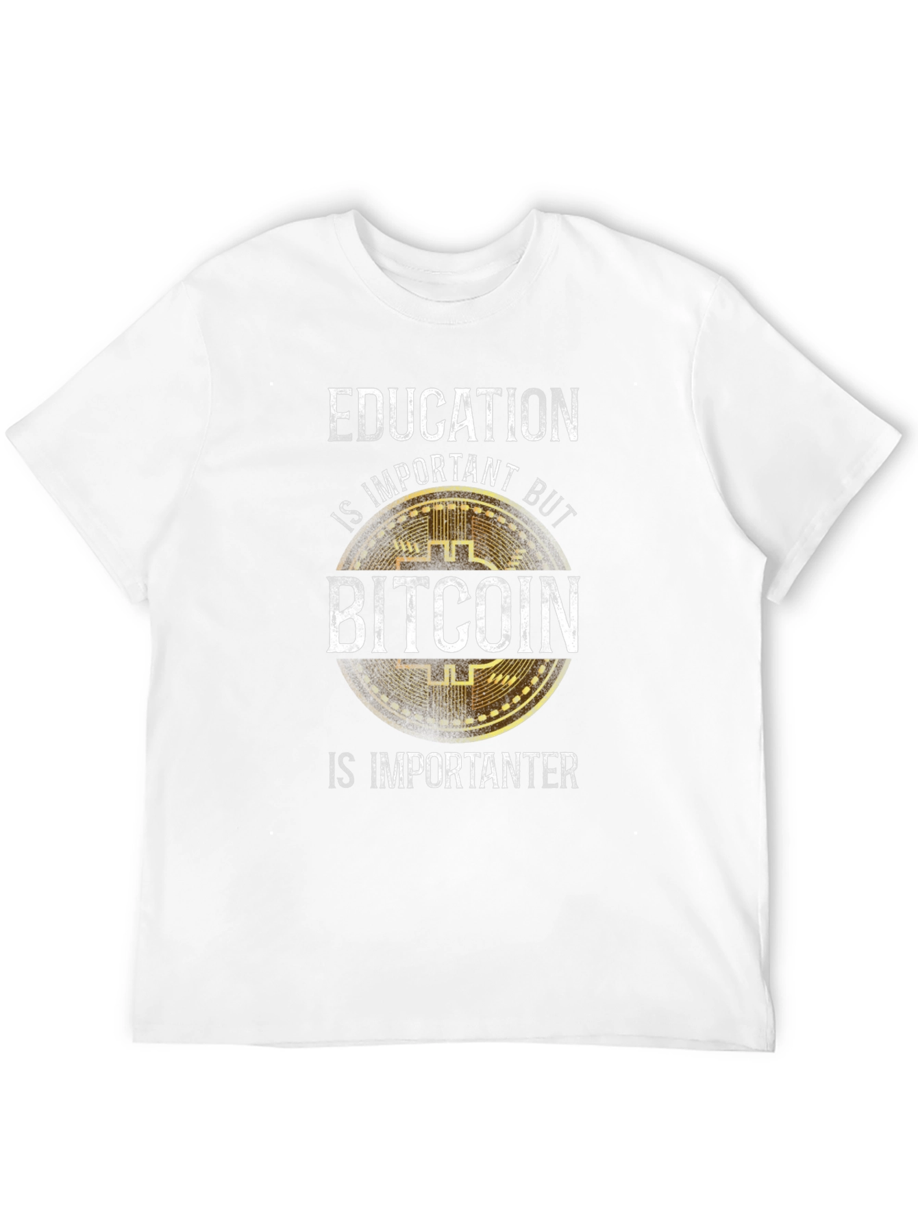 Bitcoin Education T-Shirt - Funny Crypto Tee