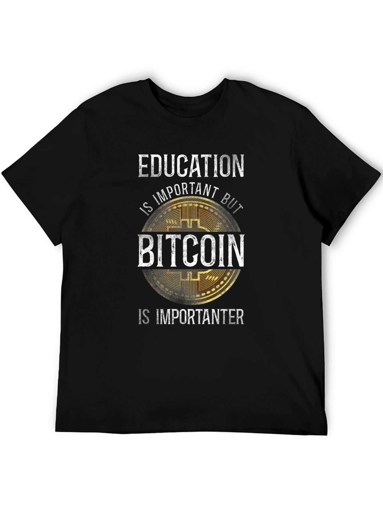 Bitcoin Education T-Shirt - Funny Crypto Tee