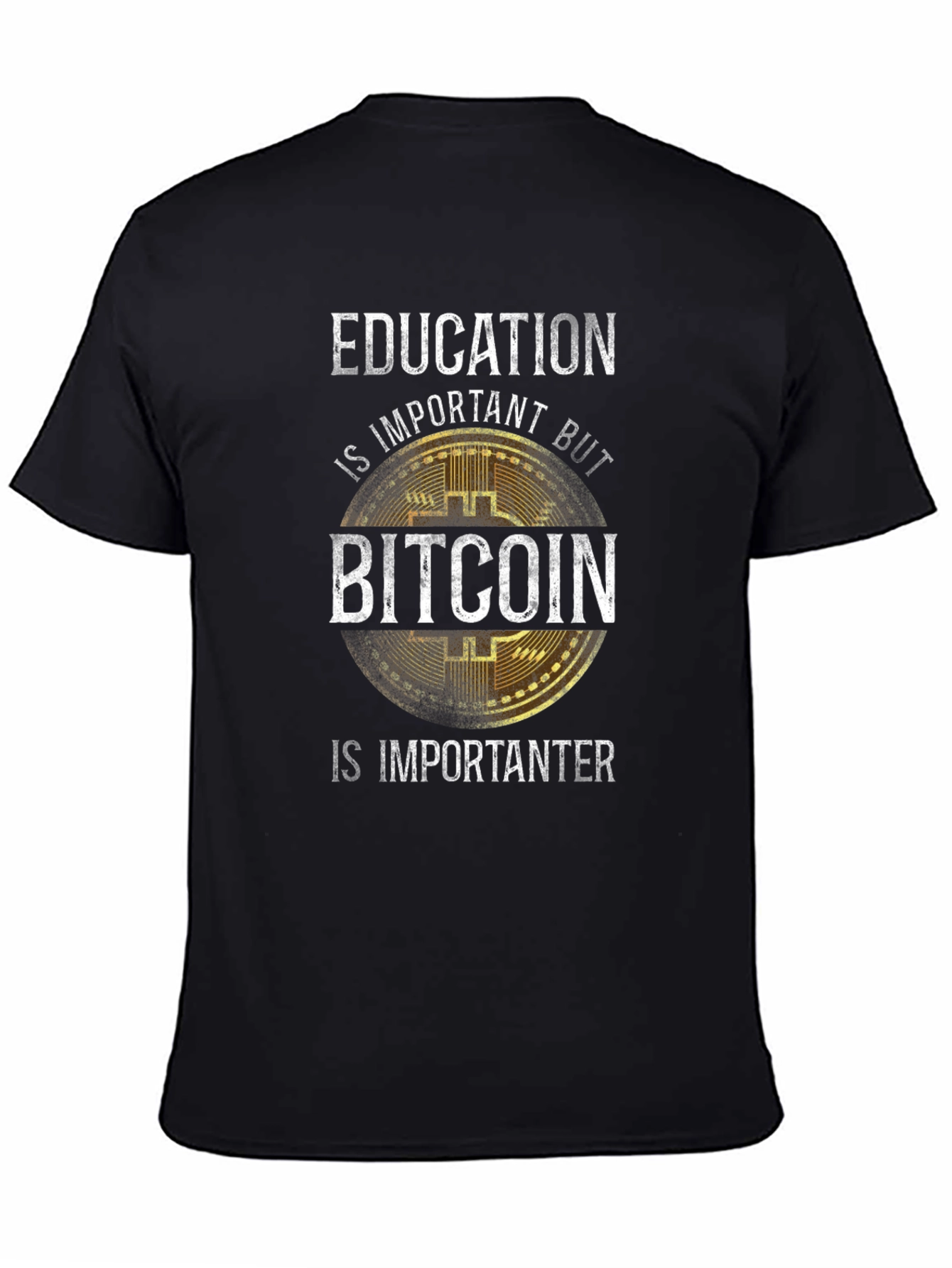 Bitcoin Education T-Shirt - Funny Crypto Tee