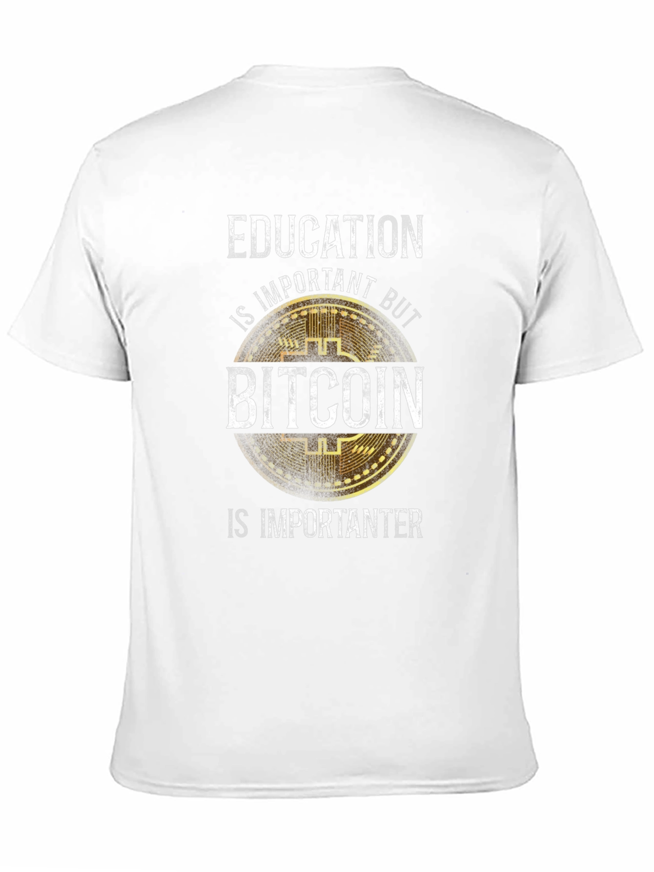 Bitcoin Education T-Shirt - Funny Crypto Tee