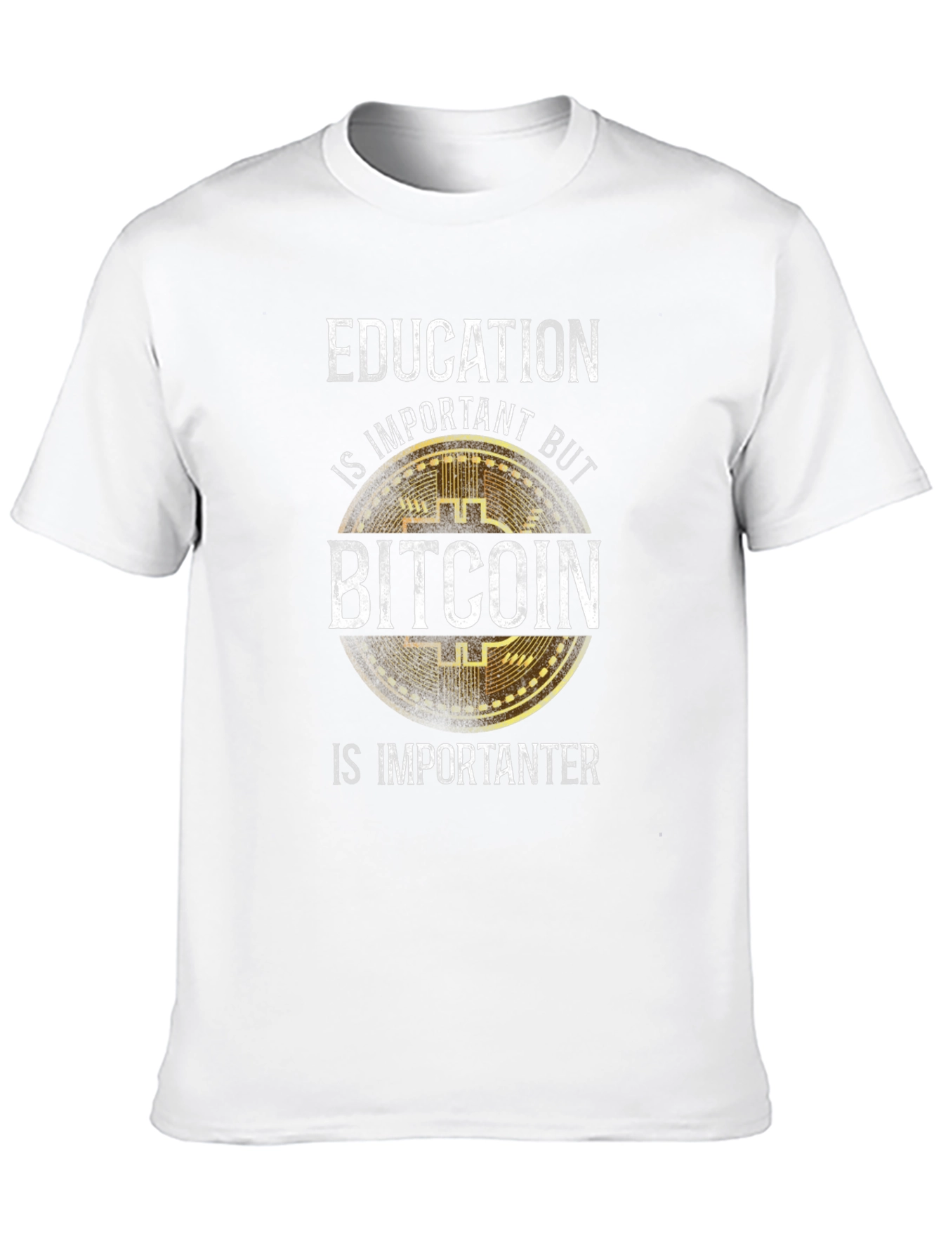 Bitcoin Education T-Shirt - Funny Crypto Tee